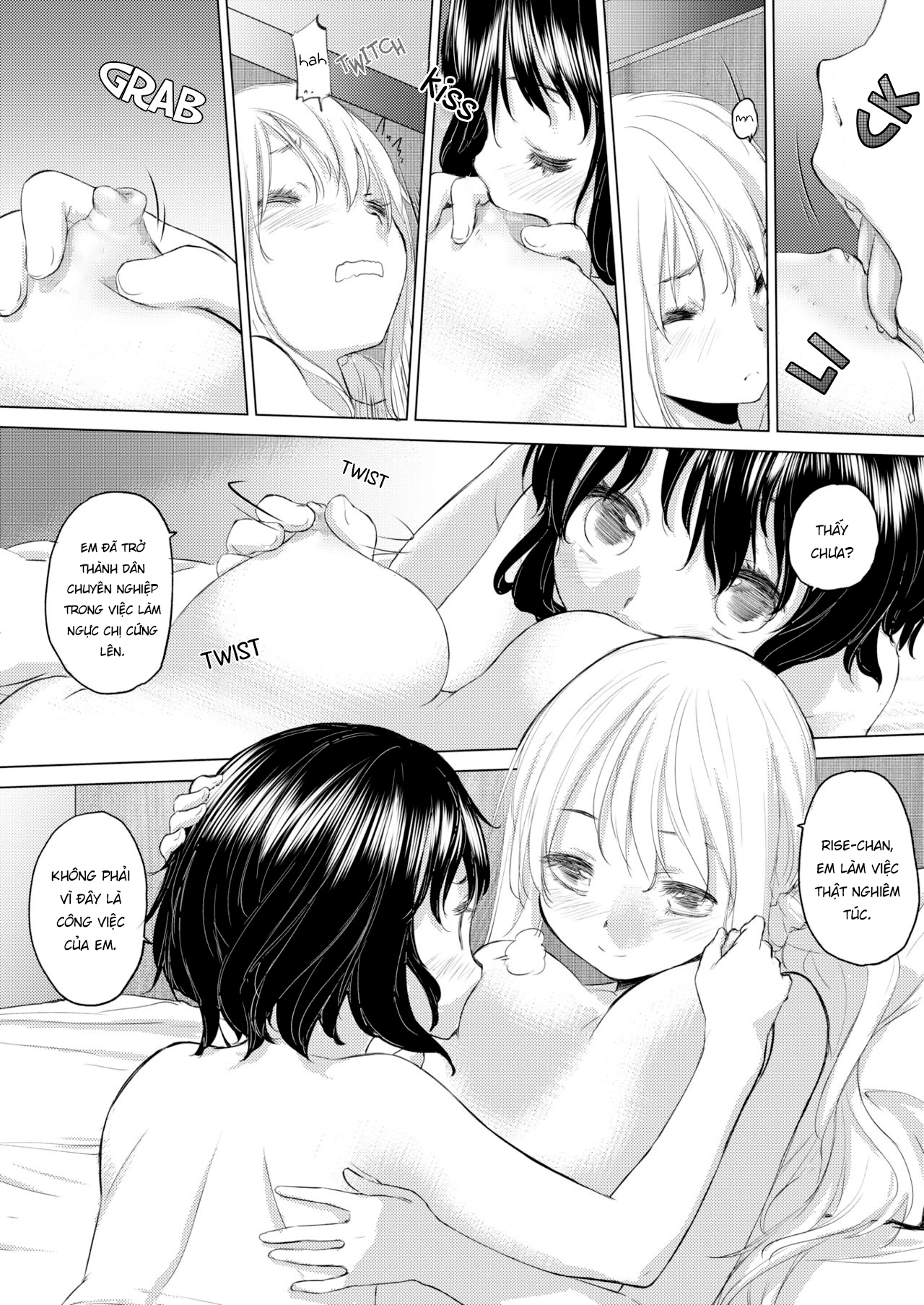 Đọc truyện hentai Tae-chan to Jimiko-san - Chap 7