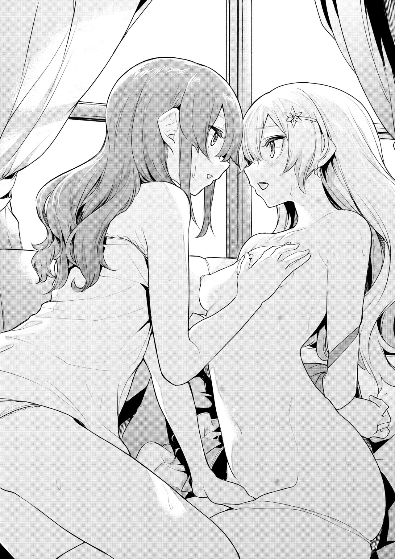 Đọc truyện hentai Tổng hợp oneshot yuri của artists zanka - Chap 2 - Shujuugyakuten suru Ojou-sama to Maid-san