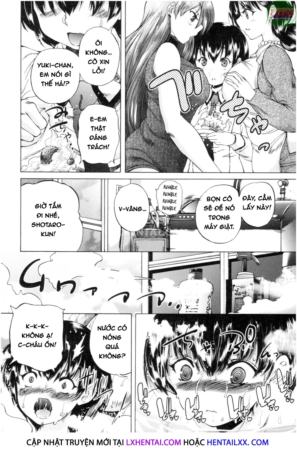 Đọc truyện hentai Oba-Shota Harem - Chap 1