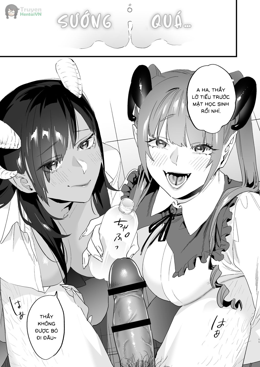 Đọc truyện hentai Koukan Ryuugakusei -Succubus-tachi to Boku - Oneshot