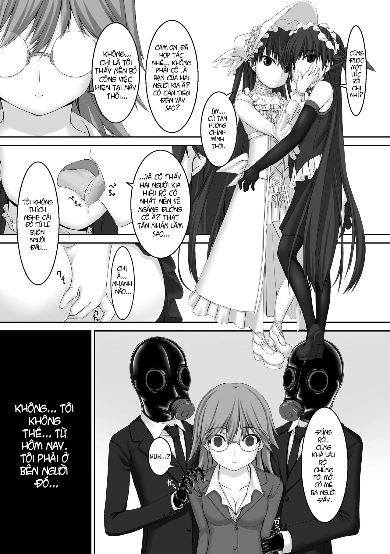 Đọc truyện hentai Bắt đầu màu đen - Chap 5