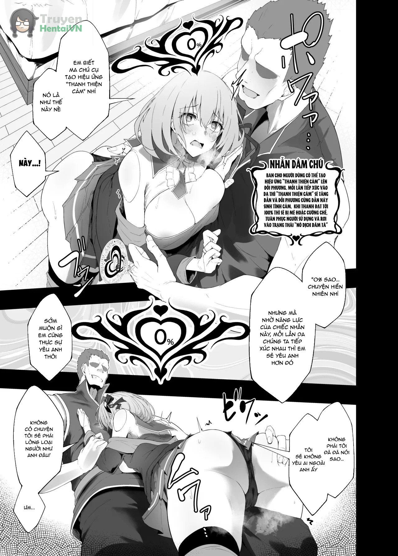 Đọc truyện hentai Yuusha no Kanojo wa NTR reru - Oneshot