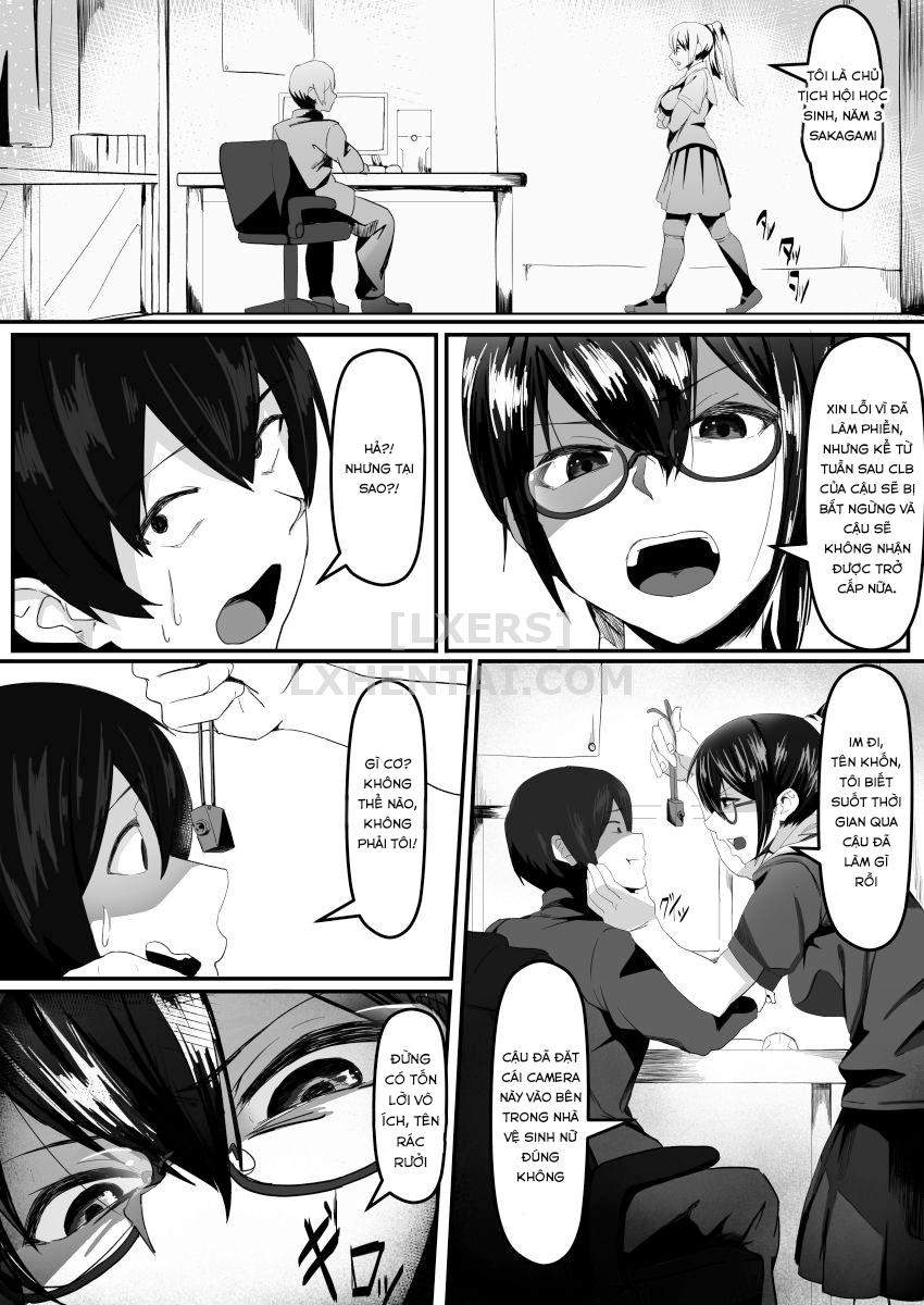 Đọc truyện hentai Fuuki Iinchou Wa Kusuri Ni Yowai - Oneshot