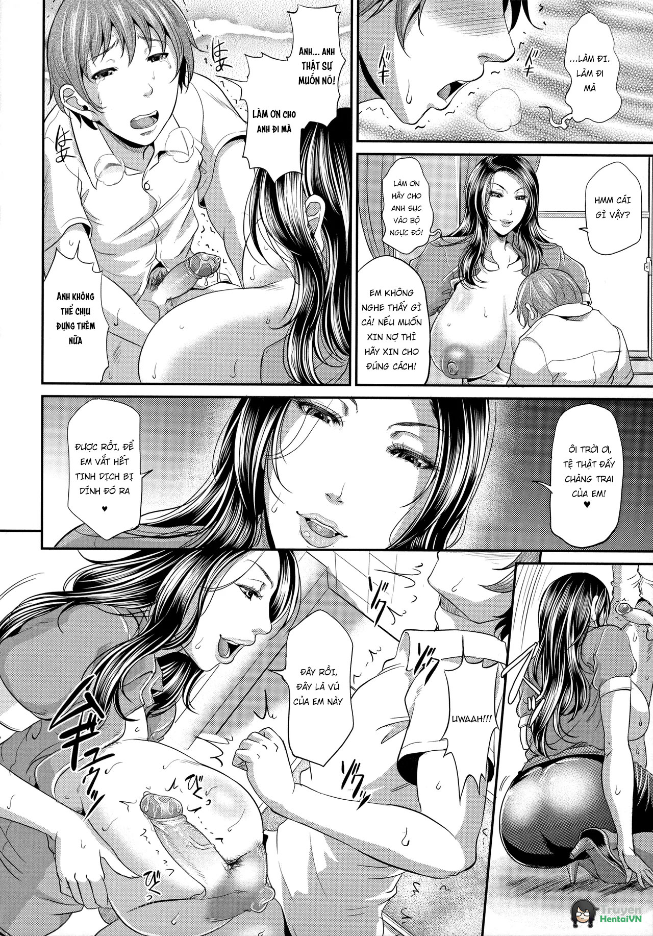 Đọc truyện hentai Uruwashi no Wife | Mature Wife Ch.1-4 - Oneshot