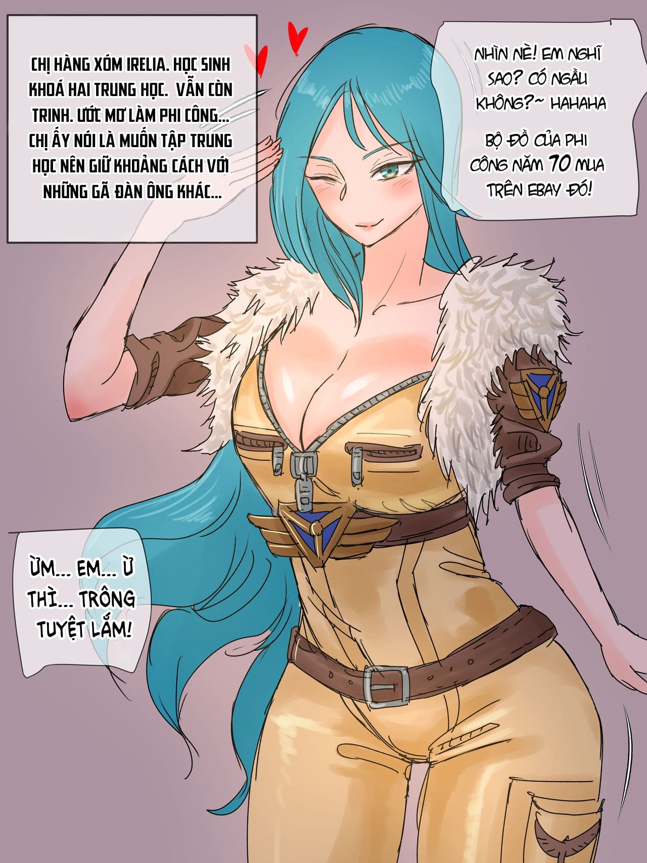 Đọc truyện hentai Irelia Phi Công - Oneshot