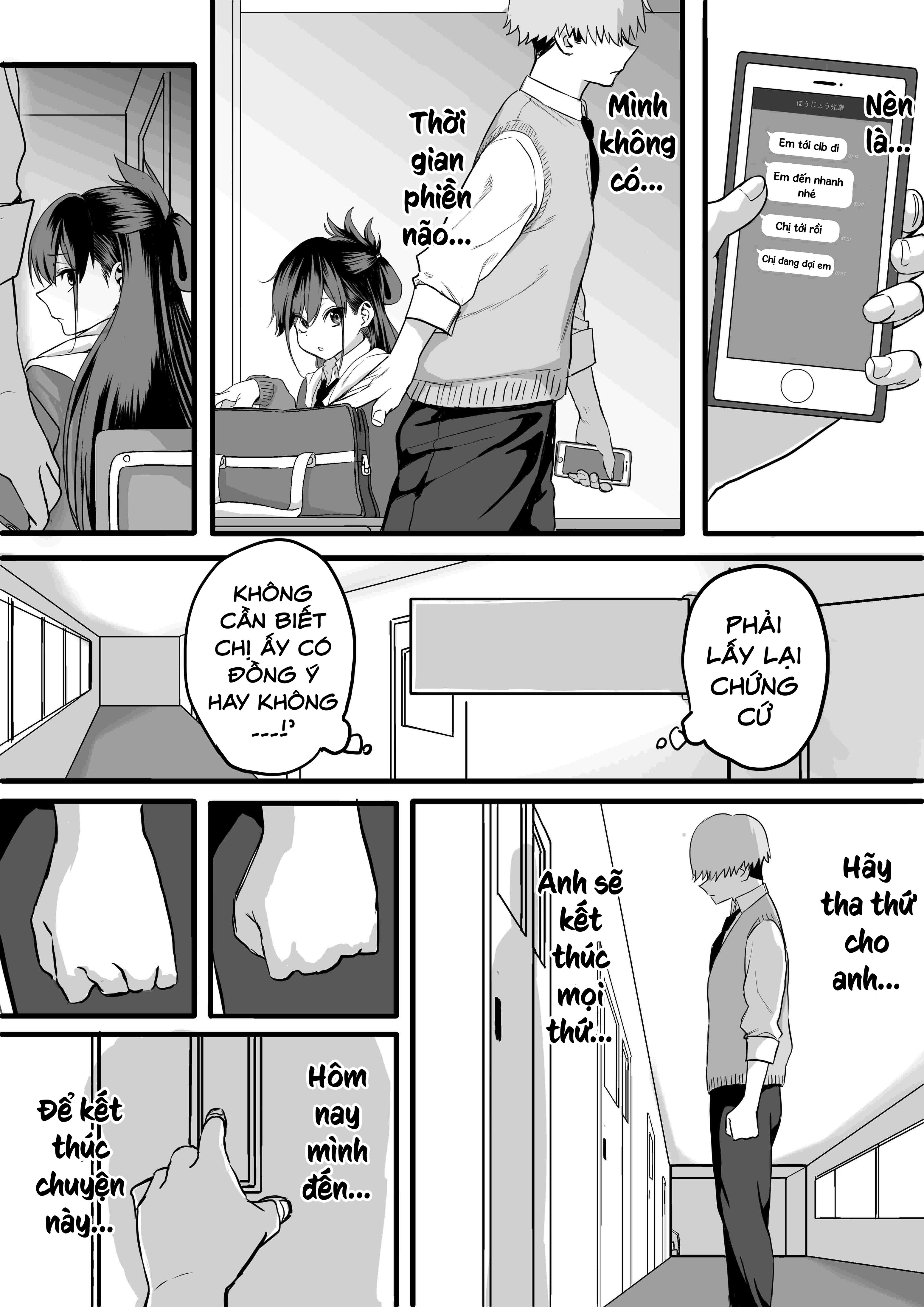 Đọc truyện hentai Itabasami na Wakachi Ai - Chap 3.2