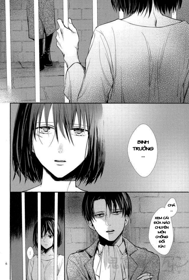 Đọc truyện hentai Ánh sáng phía bên kia (Shingeki no Kyojin) - Oneshot