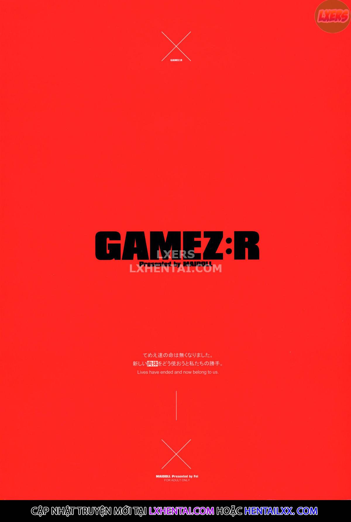 Đọc truyện hentai GAMEZ:R - Oneshot