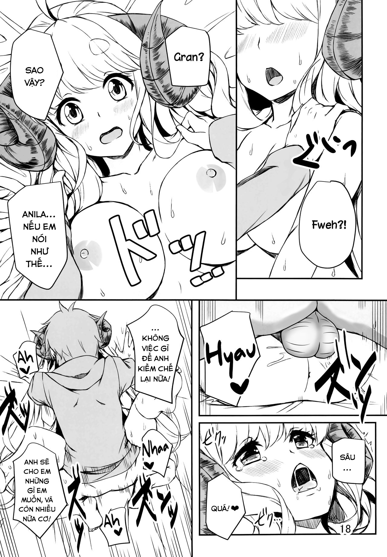 Đọc truyện hentai Kế hoạch tự ý lập gia đình của Anila!! - Oneshot