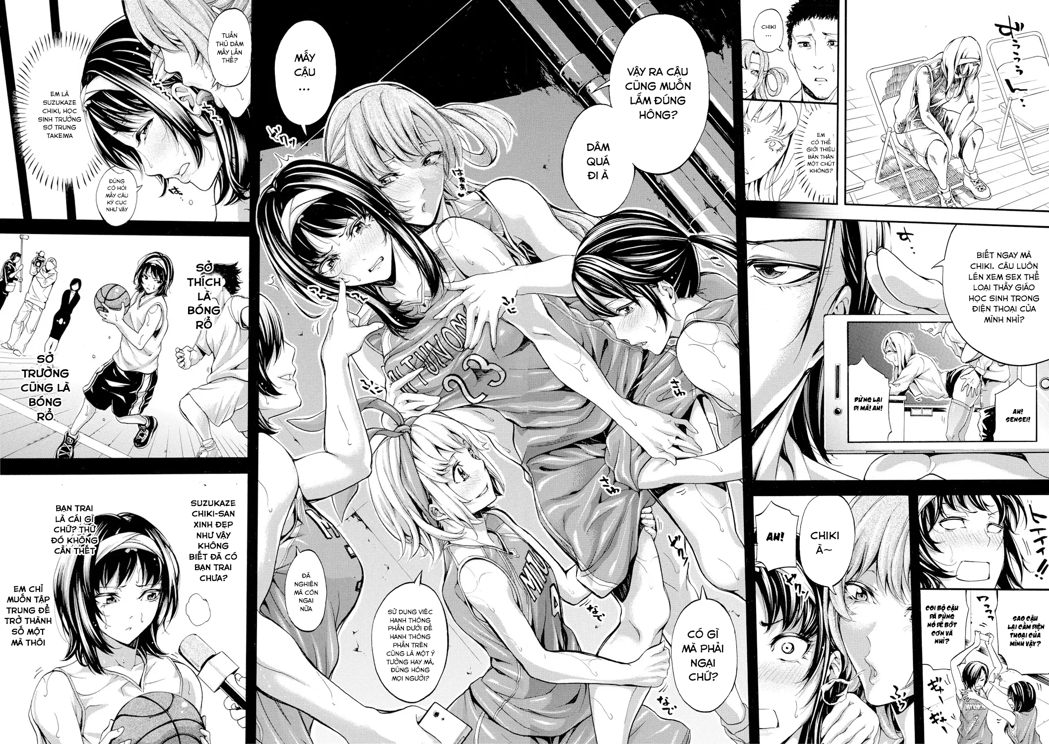Đọc truyện hentai Bukatsu Shoujo Paradise ~ Asekkaki no Tenshi-tachi - Chap 5