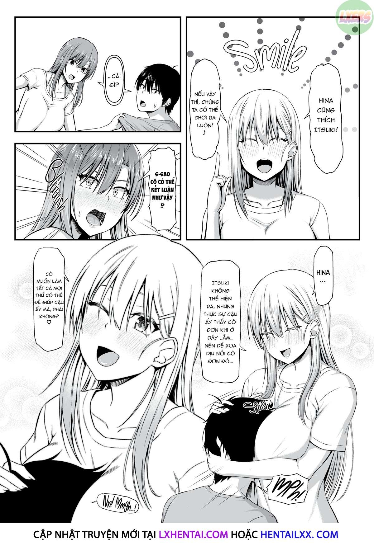 Đọc truyện hentai Homestay Harem: Itsuki's Roomies Are Girls!? - Oneshot
