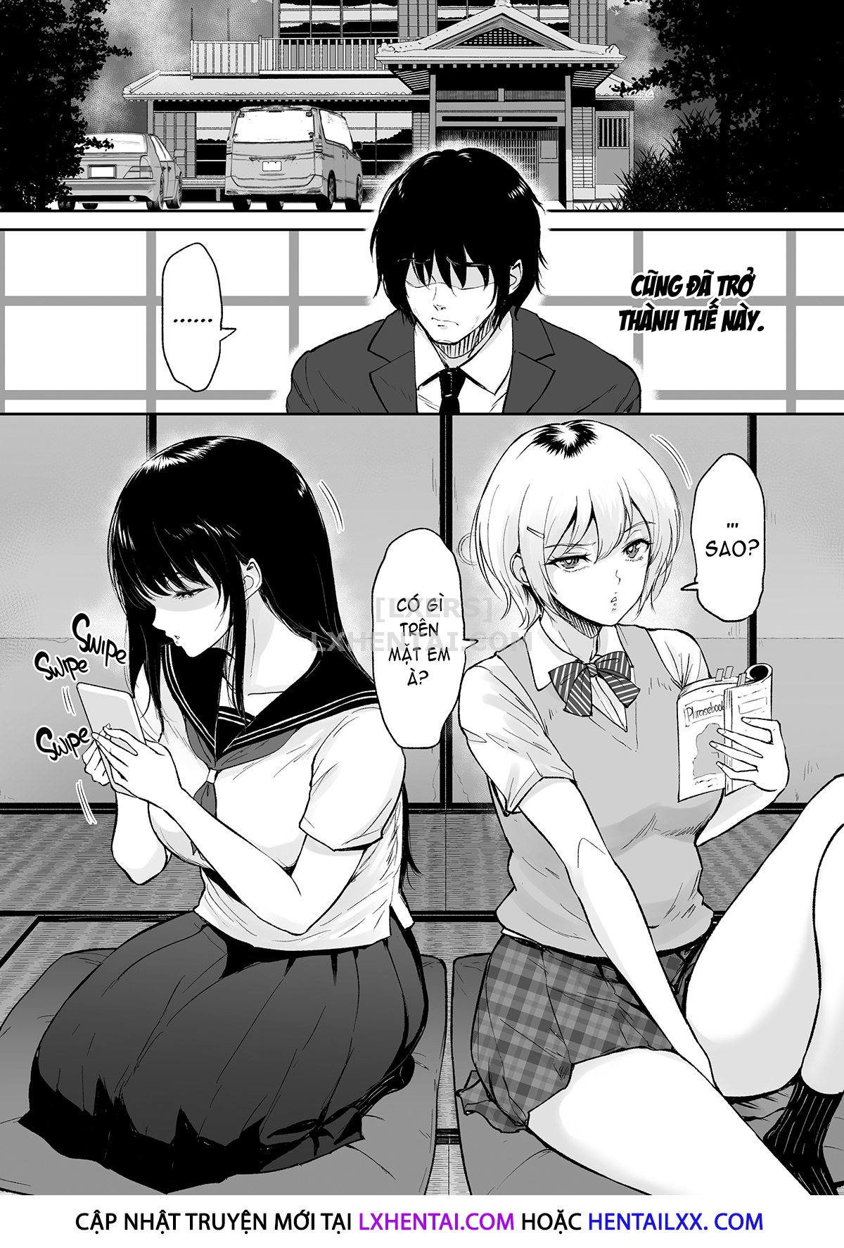 Đọc truyện hentai Hot Springs With My Cousins: Reunion With My Thicc Cousins and Our Insemination Session - Oneshot