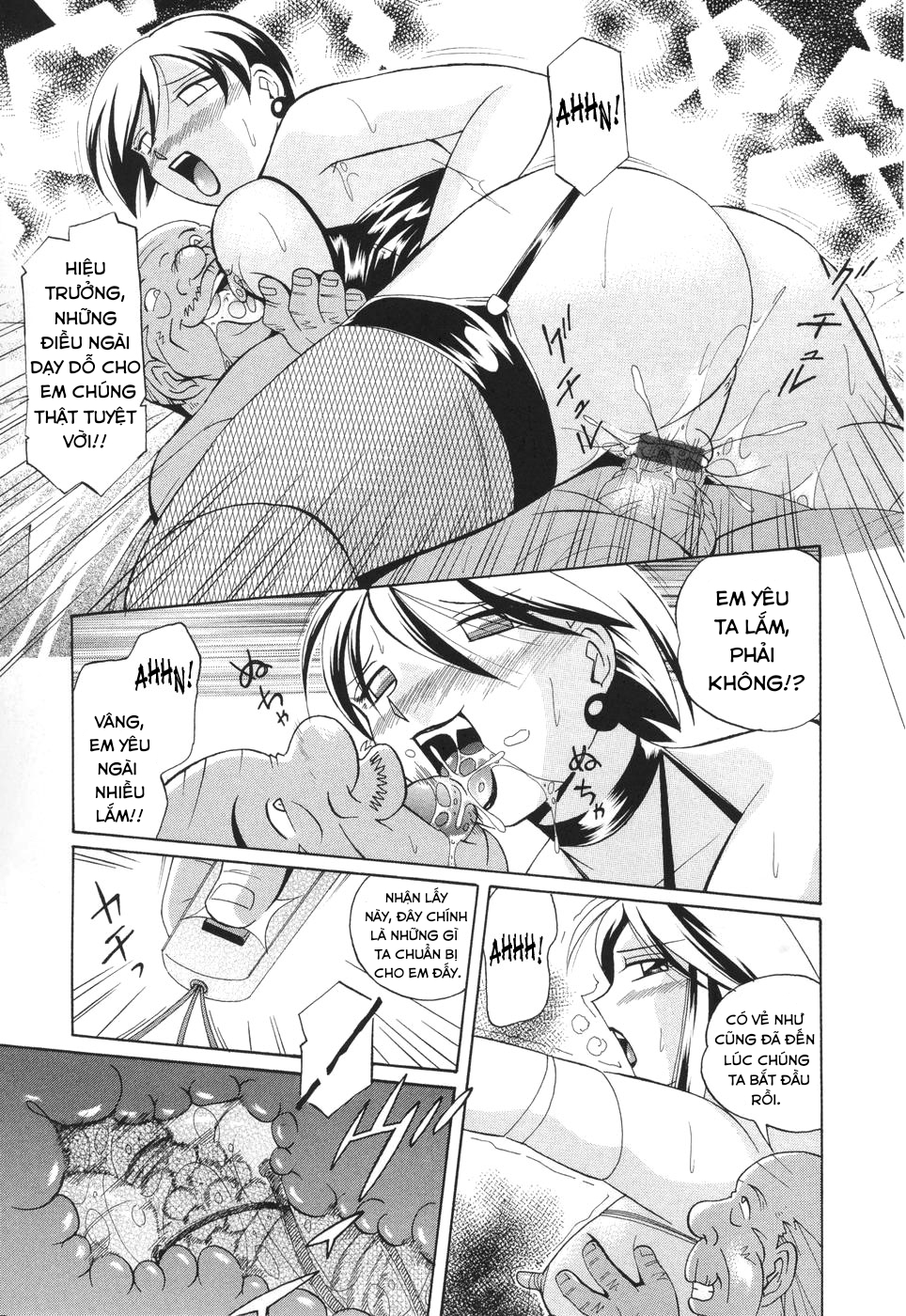 Đọc truyện hentai Sennou Gakuen - Chap8