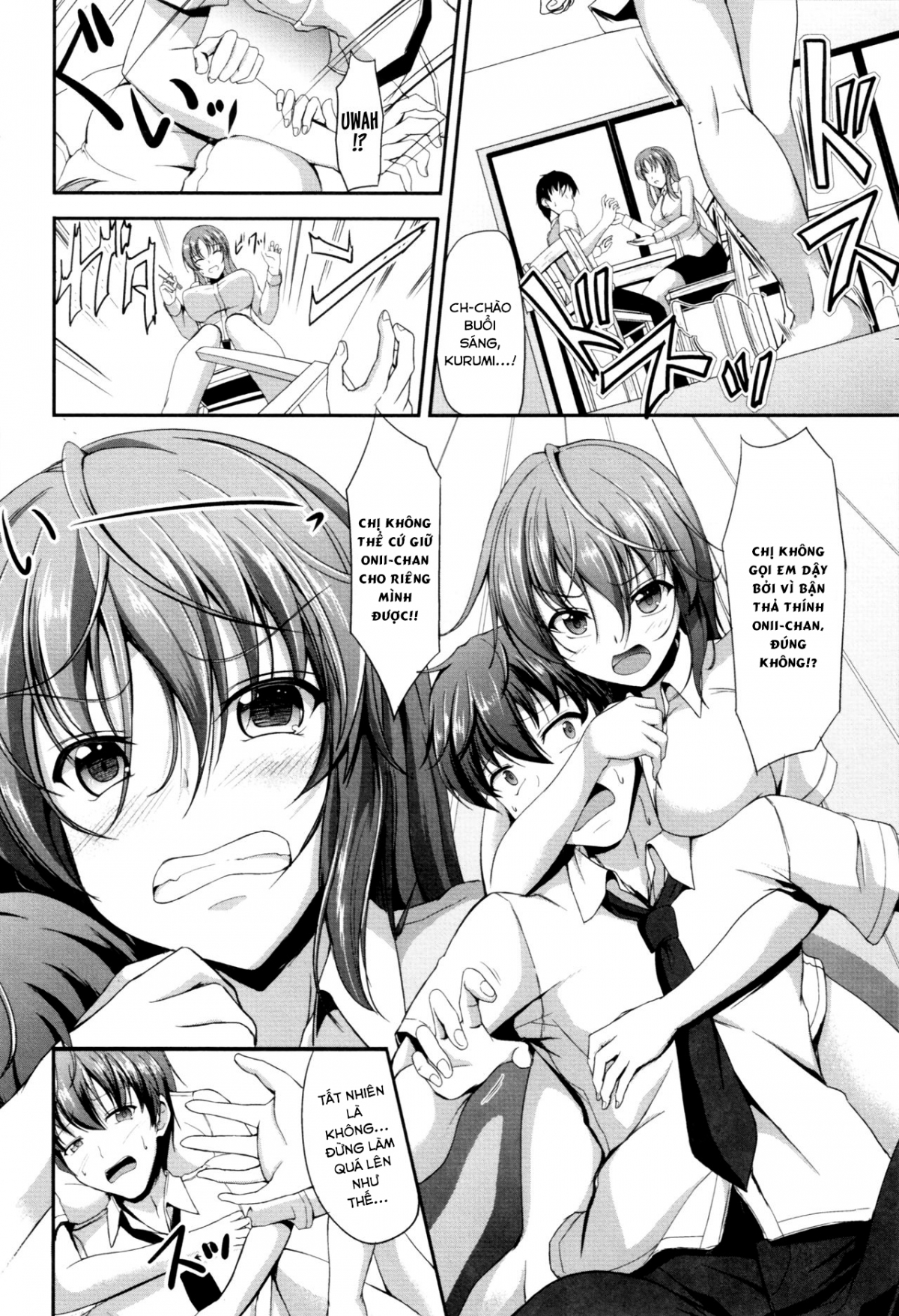 Đọc truyện hentai Sisters Sandwich - Chap 1