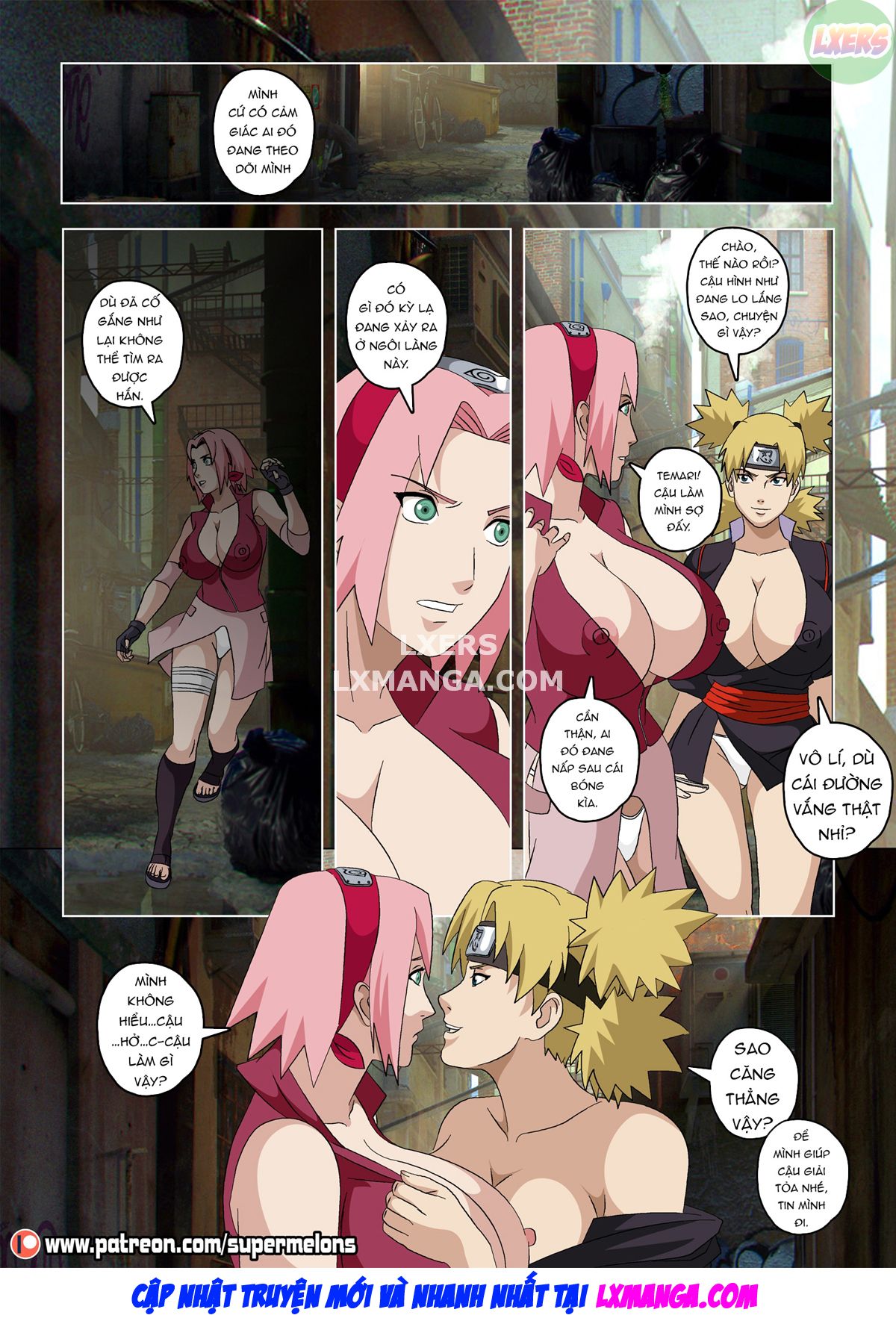 Đọc truyện hentai Bầu vú căng tròn cùng em gái tây - Oneshot