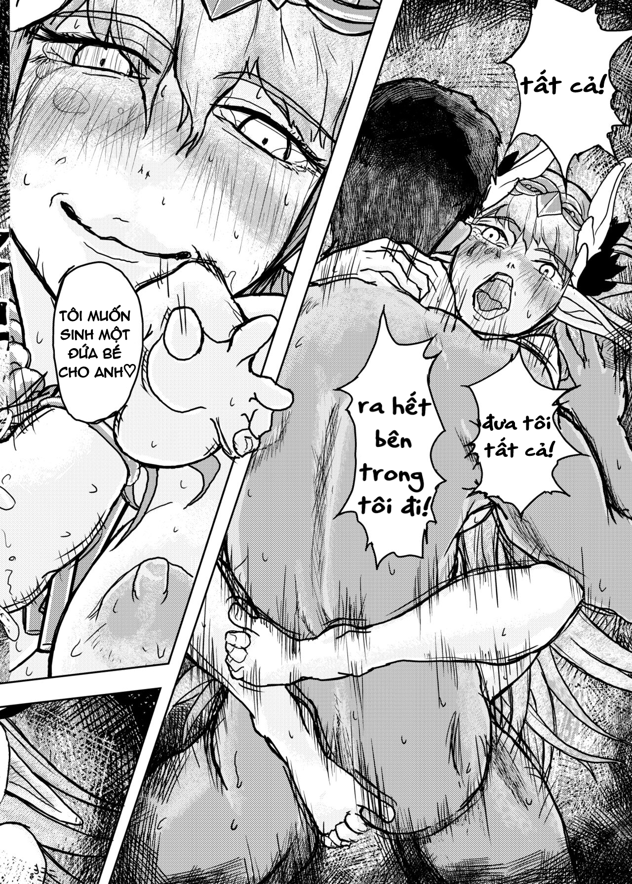 Đọc truyện hentai Người tình của phù thủy - Oneshot