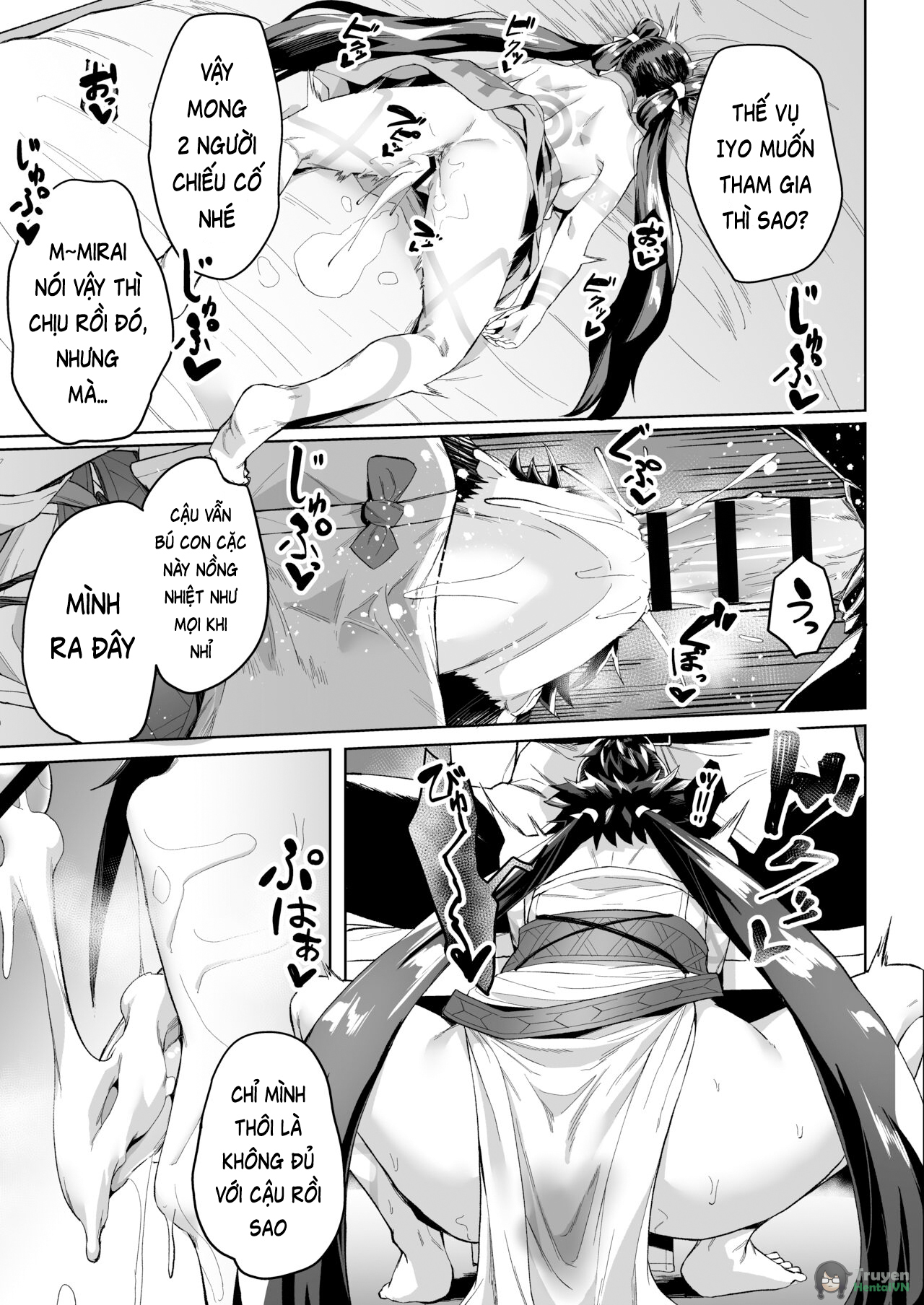 Đọc truyện hentai Mirai-kun no Onegai o Kotowarenai Himiko-sama 2 - Iyo Hen (Fate/Grand Order) - Oneshot