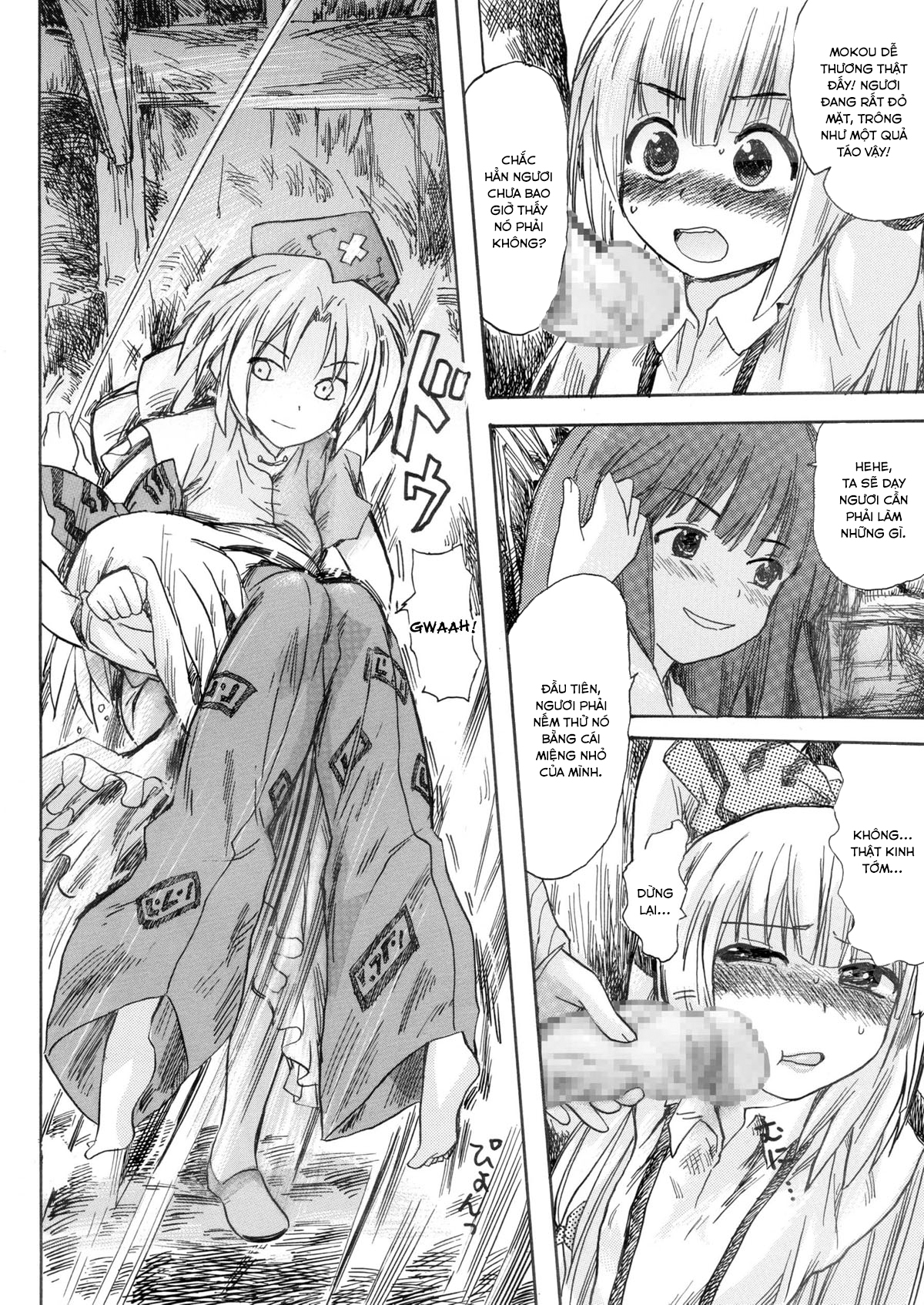 Đọc truyện hentai Hourai Ninshin - Oneshot