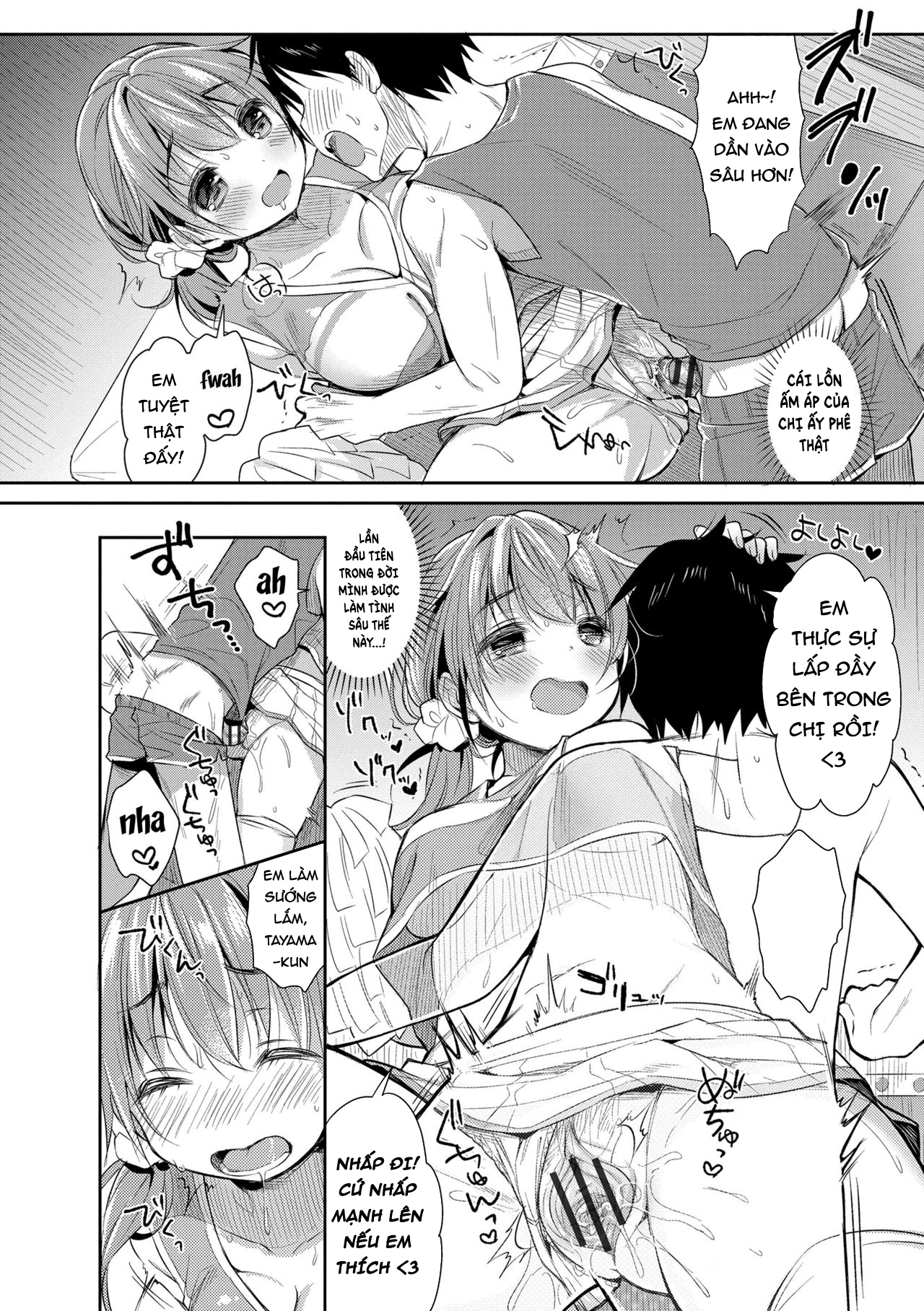 Đọc truyện hentai Hatsukoi Ecchi - First love H. - Chap 3: Hoạt Náo Viên