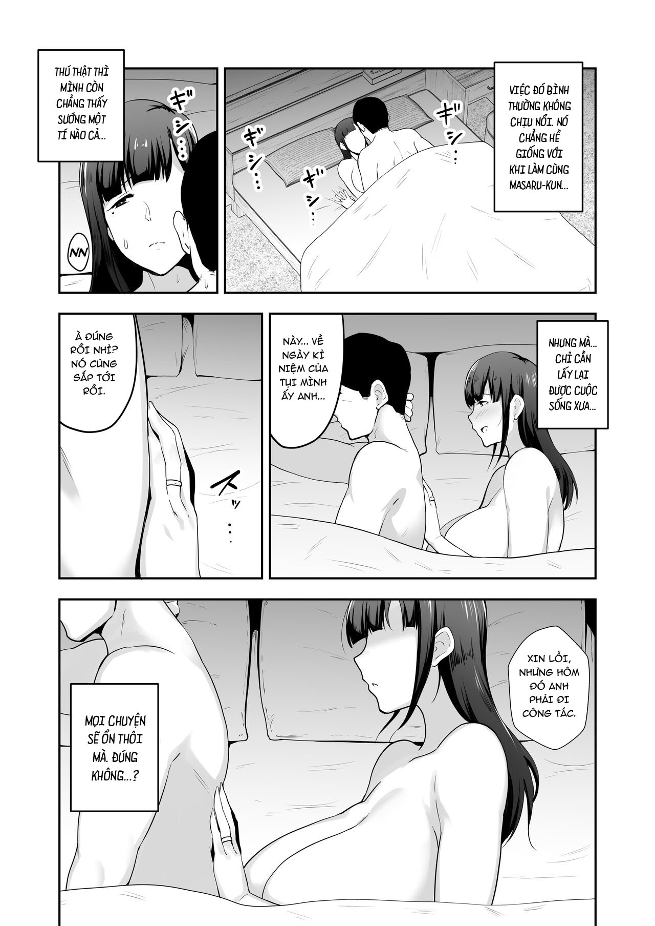 Đọc truyện hentai Netorareta Bakunyuu Seiso Zuma Hitomi - Chap 2