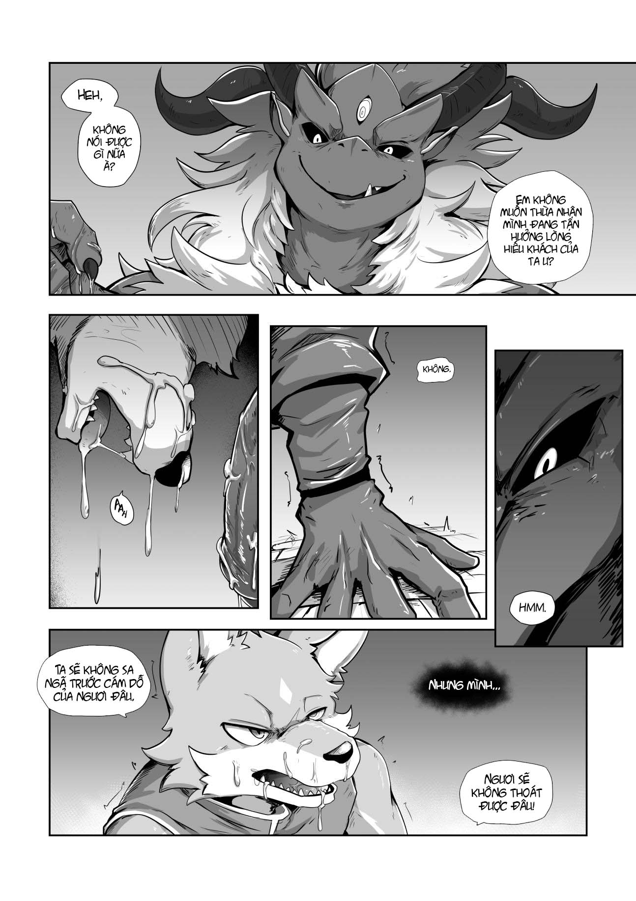 Đọc truyện hentai Hiệp sĩ và ác ma - Oneshot