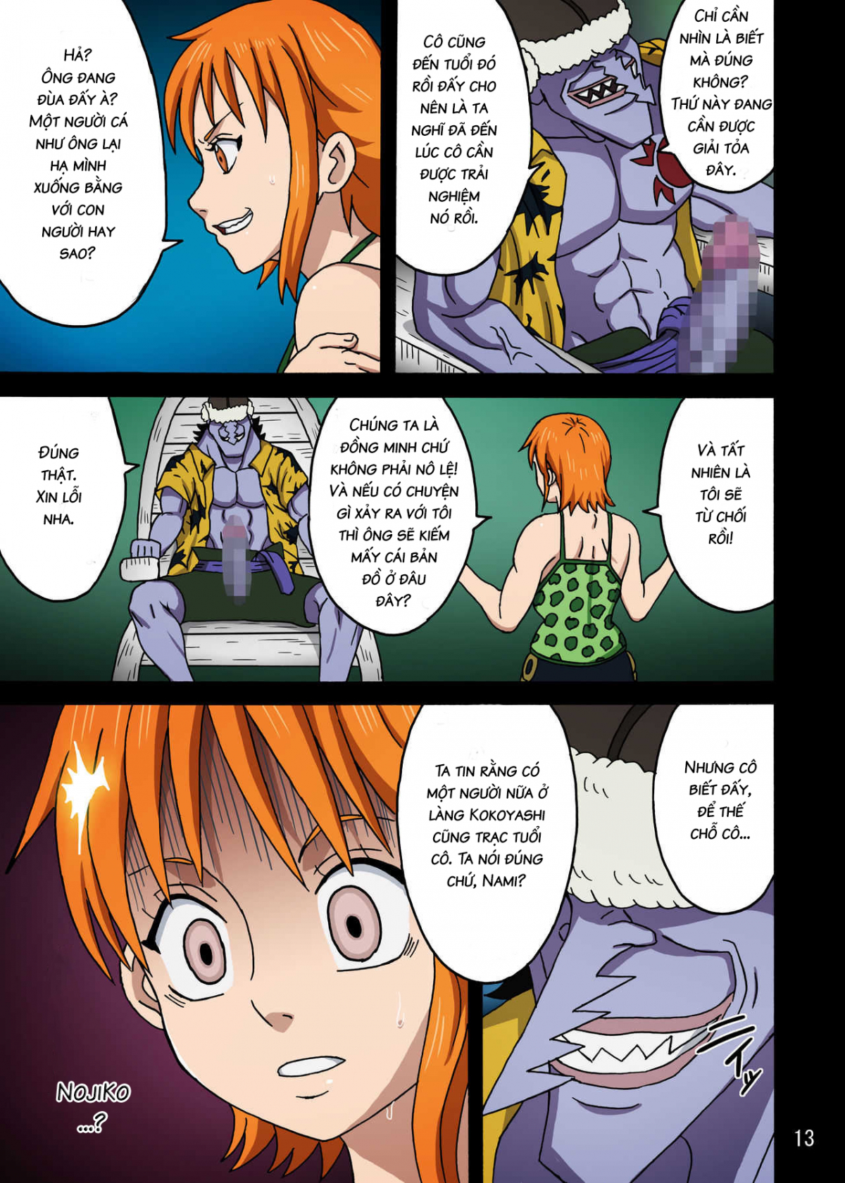 Đọc truyện hentai Nami bị chịch 3 (One Piece) - Oneshot