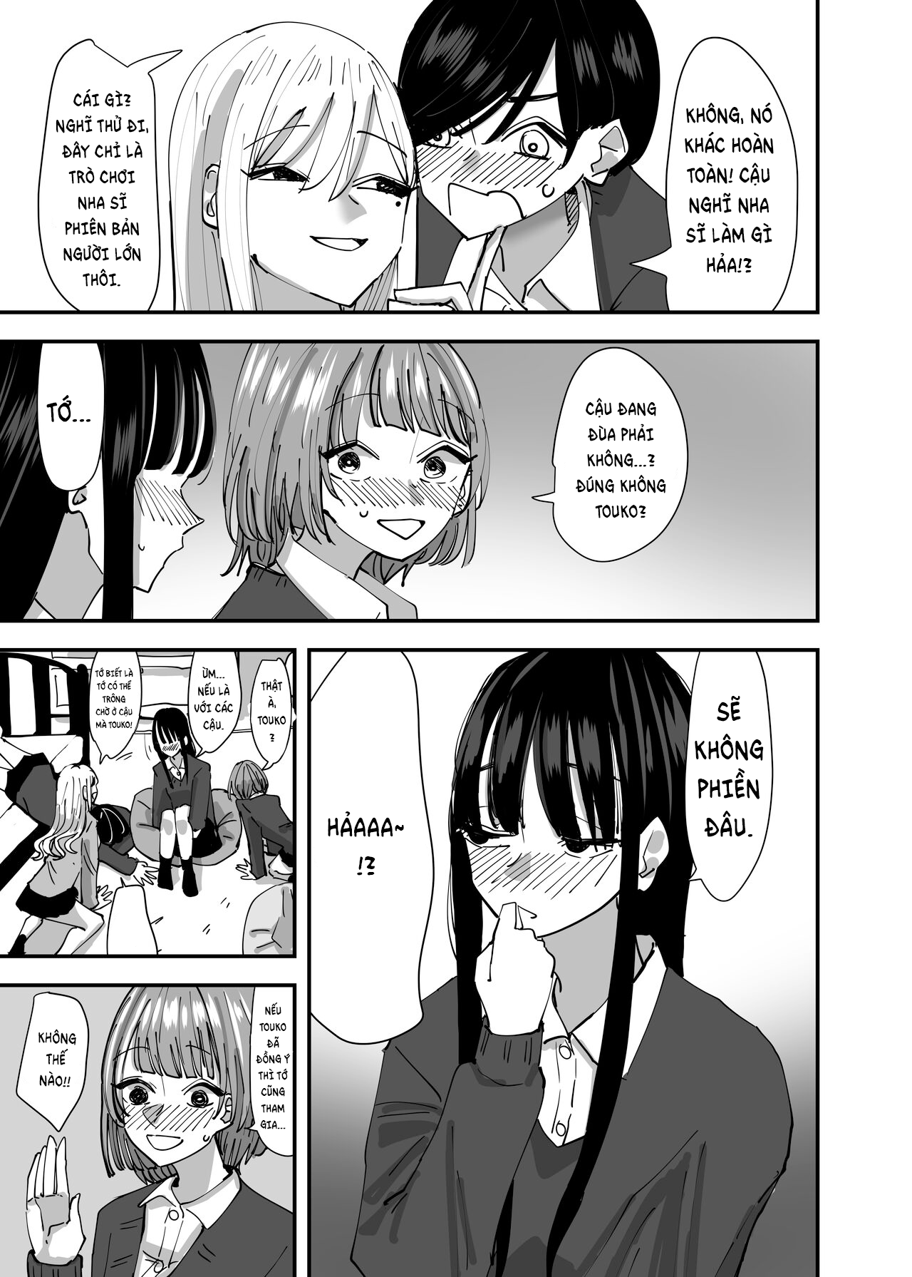 Đọc truyện hentai Chuyện tình của những cô nàng táo bạo - Chap 1