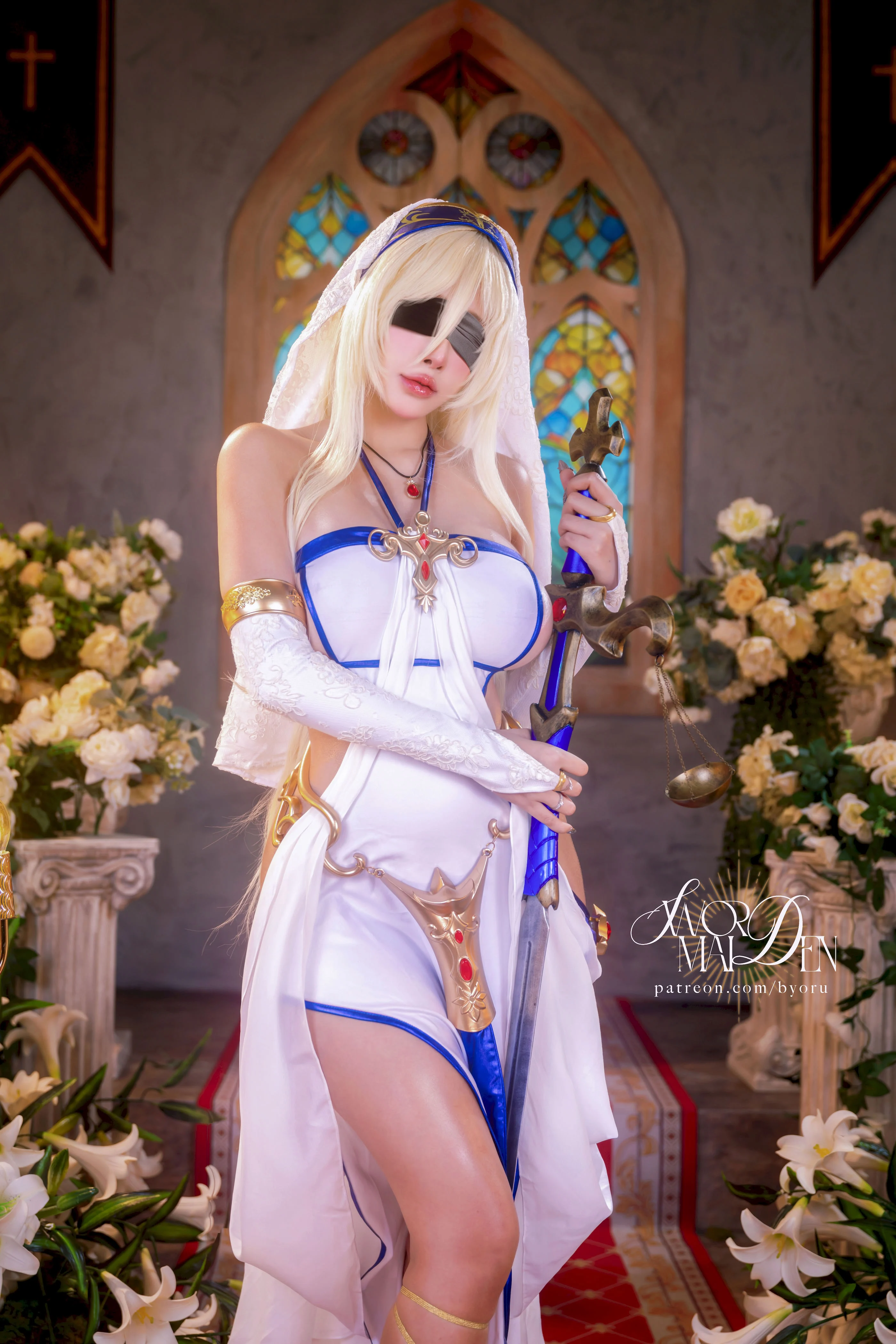 Đọc truyện hentai Tuyển tập Albums siêu phẩm Cosplay - Chap 1311 - Byoru - Sword Maiden
