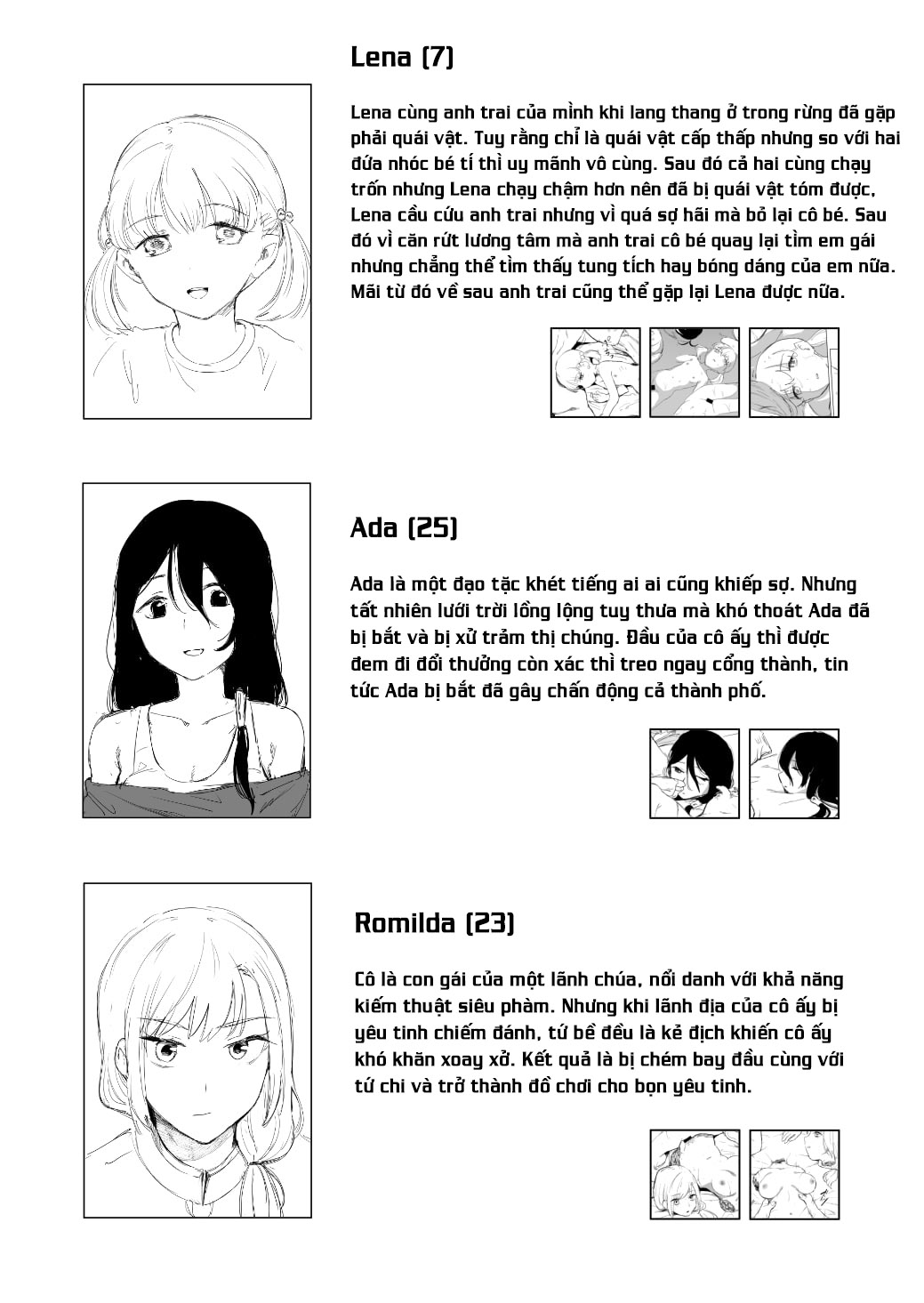 Đọc truyện hentai Bảo tàng xác chết - Oneshot