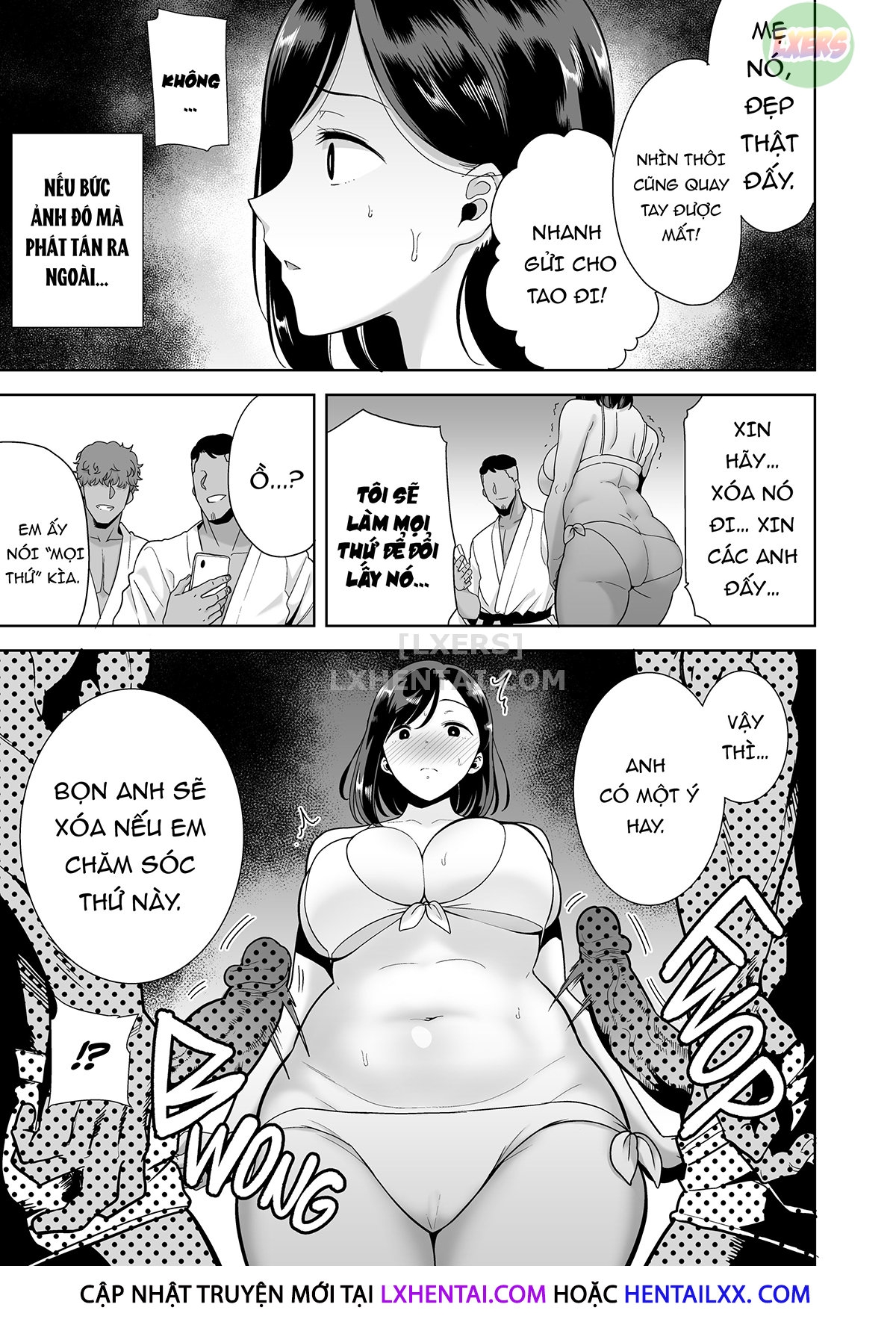 Đọc truyện hentai Natsuzuma ~Natsu, Ryokan, Nanpa Otoko-Tachi Ni Ochita Tsuma~ - Chap 1 - Không che