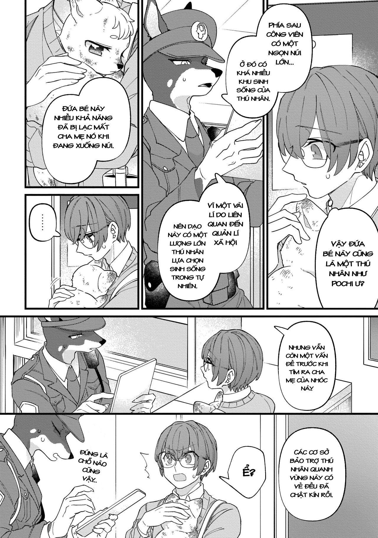 Đọc truyện hentai Trở thành gia đình với thú nhân - Chương 3