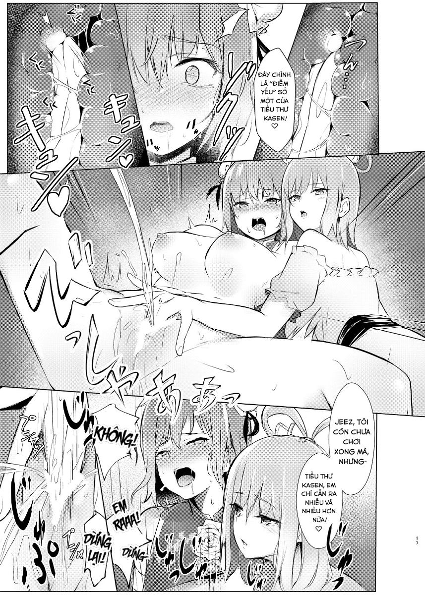 Đọc truyện hentai Kasen-chan ga Seiga-san ni Kawaigarareru Hon - Oneshot