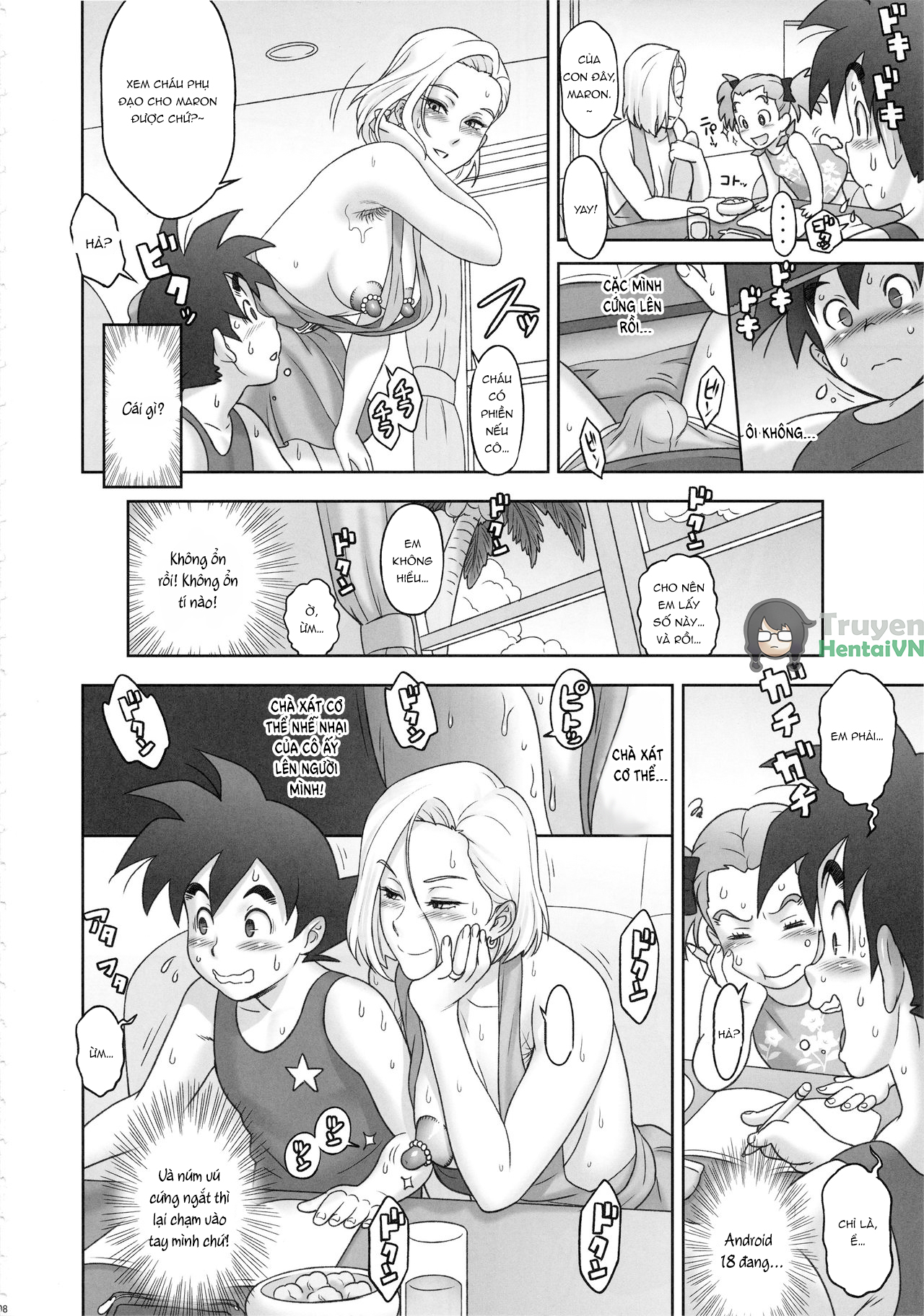 Đọc truyện hentai Songoku thèm được bú sữa - Oneshot