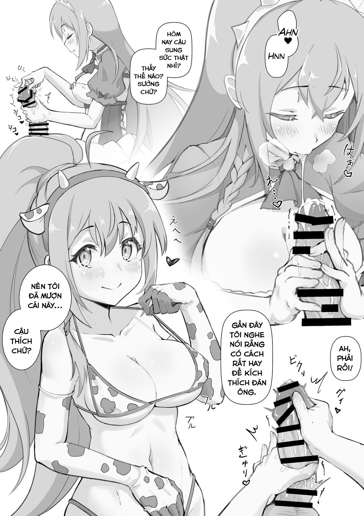 Đọc truyện hentai Nữ vương thèm sục - Oneshot