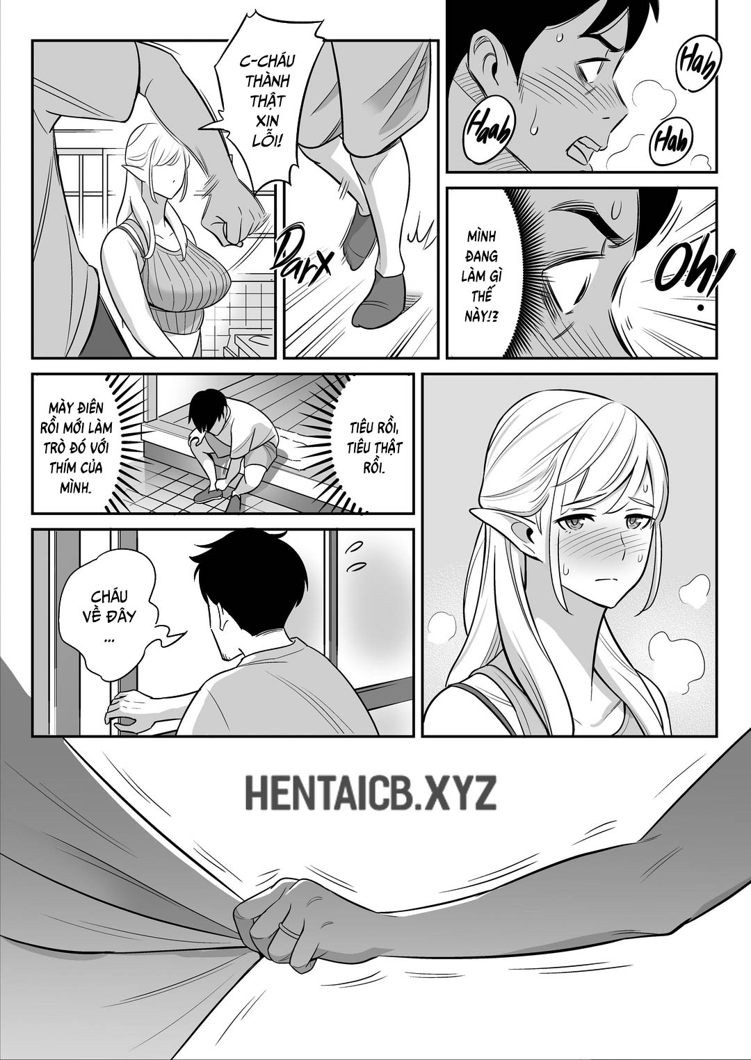 Đọc truyện hentai Ham muốn thím elf của tôi bùng nổ - Oneshot