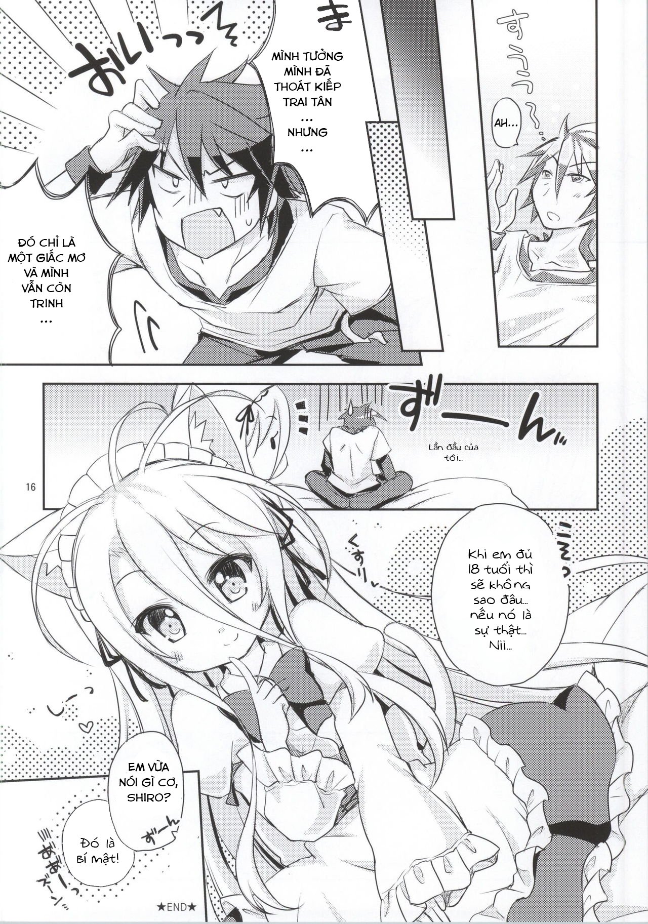 Đọc truyện hentai Nii, Osotte! (No Game No Life) - Oneshot