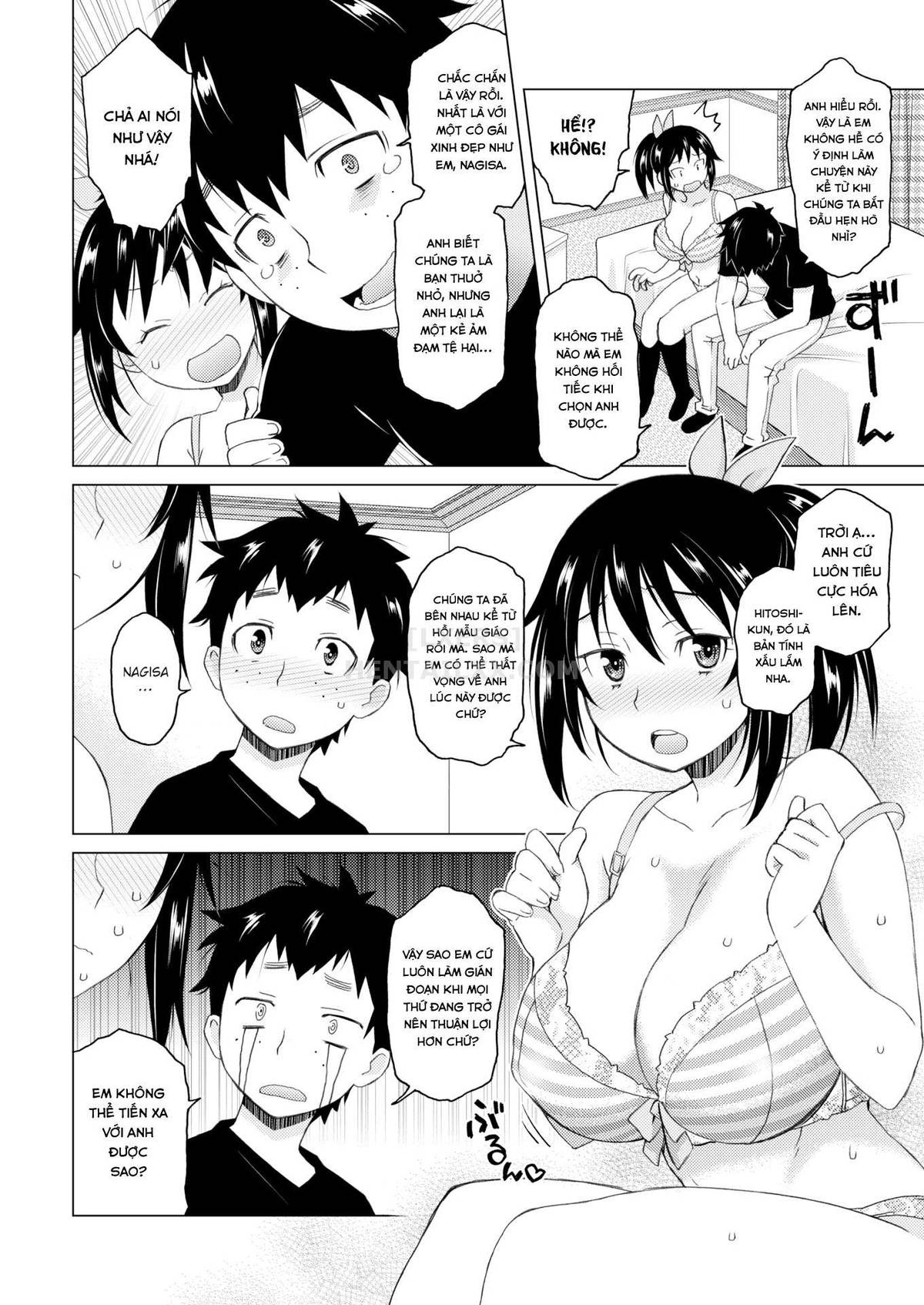 Đọc truyện hentai Anxious Boyfriend & Pampered Girlfriend - Oneshot