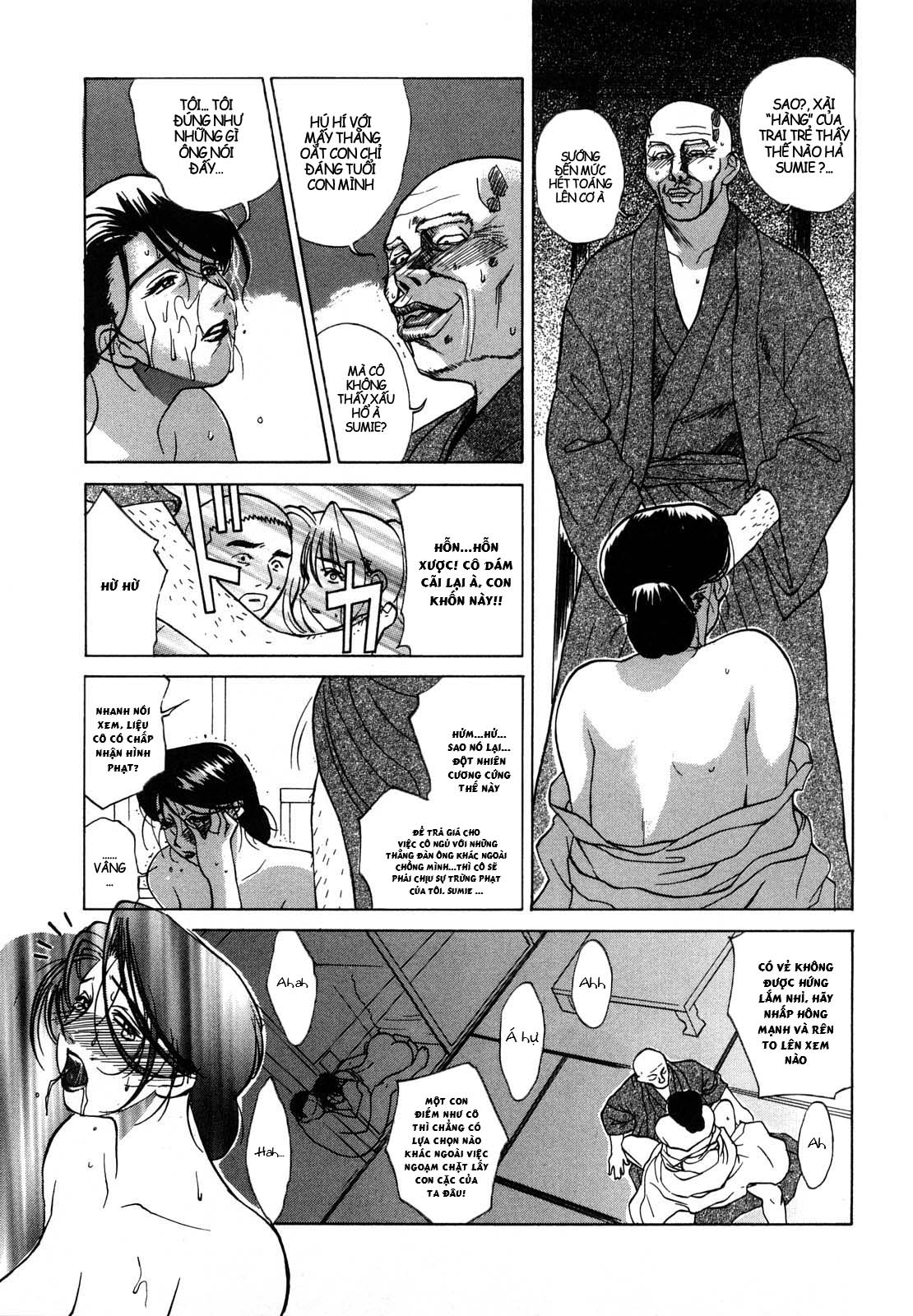 Đọc truyện hentai Cô dâu dâm đãng của nhà Takayanagike - Chap 4