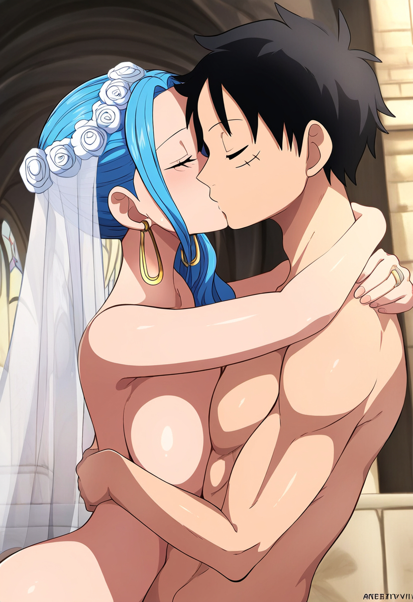 Đọc truyện hentai Tuyển tập Albums Art hentai - Chap 38 - Luffy vs Vivi