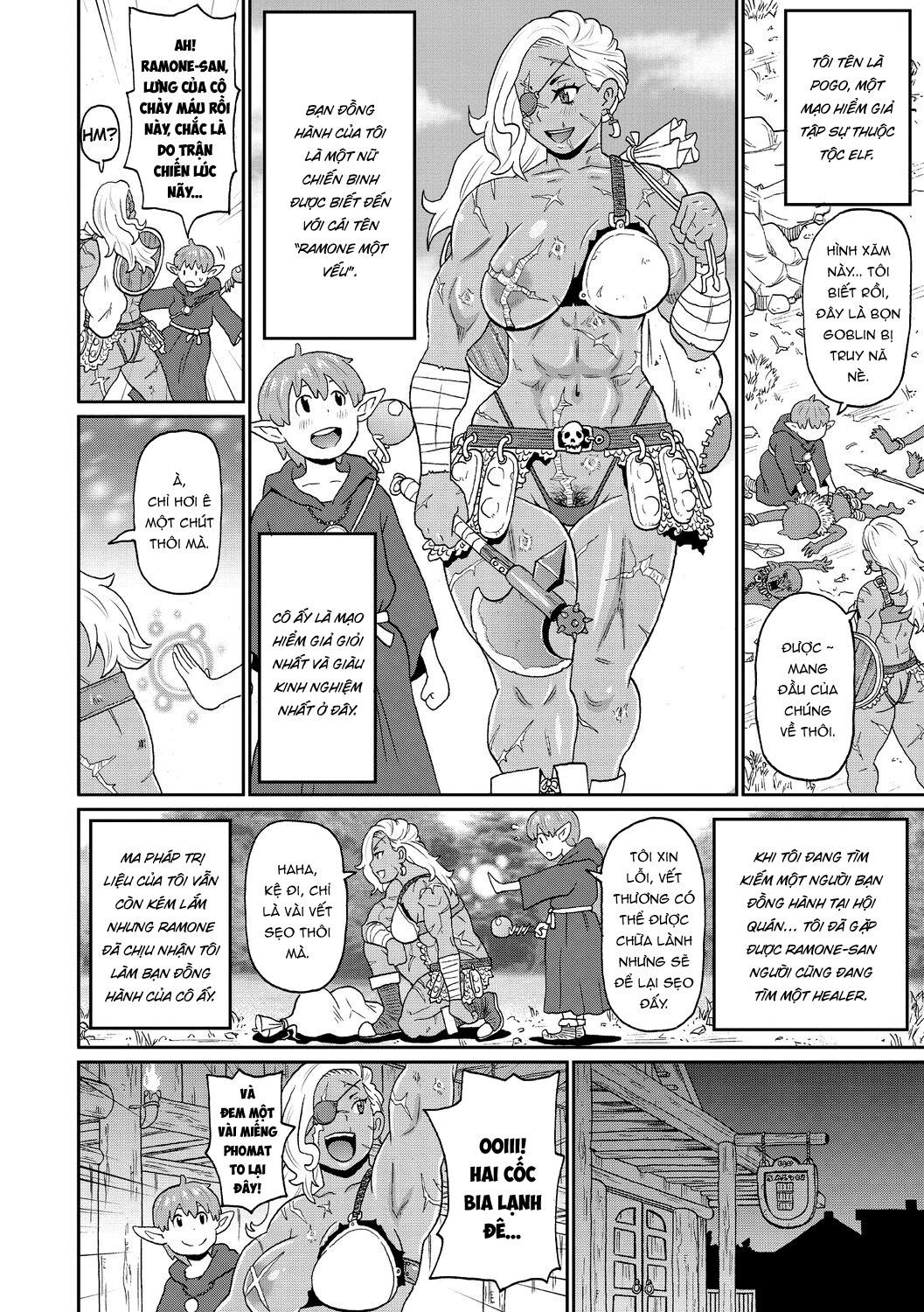 Đọc truyện hentai Rekisen no Onna Senshi to Boku no Tabi - Chap 1