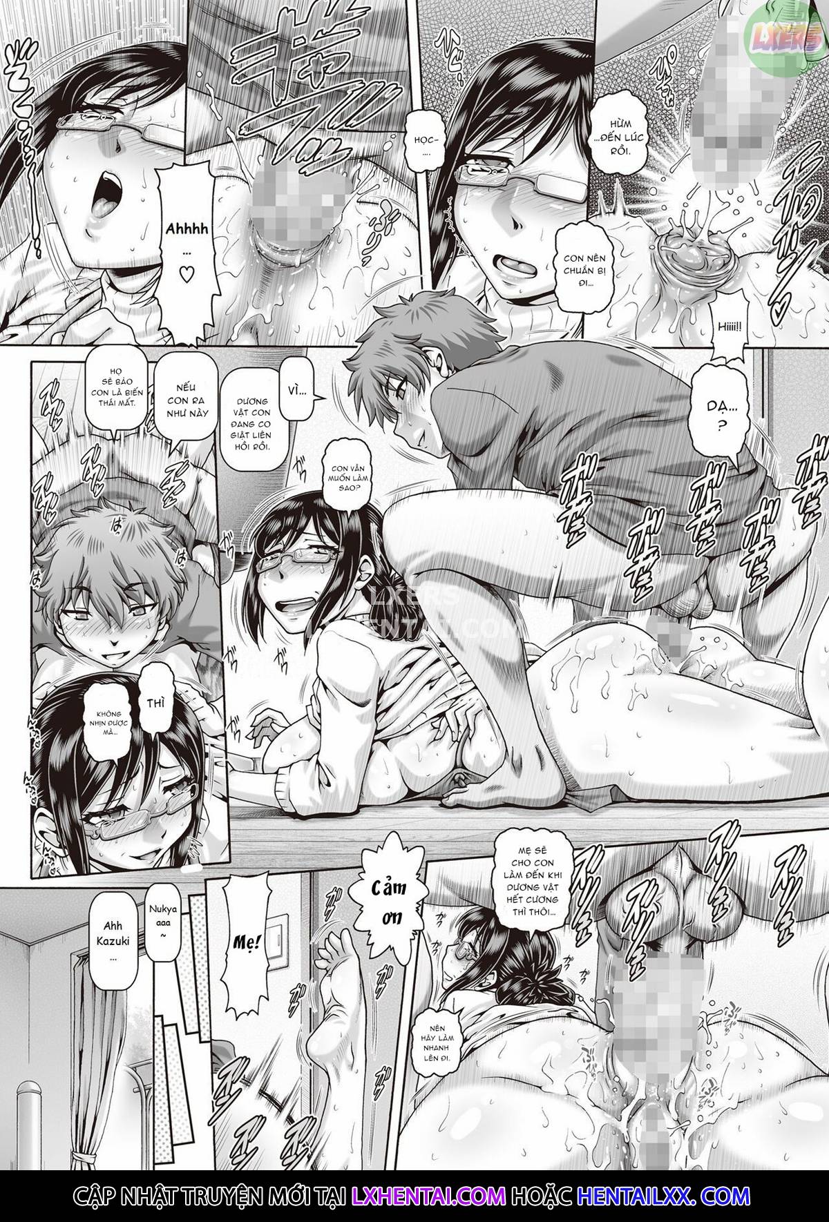 Đọc truyện hentai Okaa-San To Naisho - Oneshot