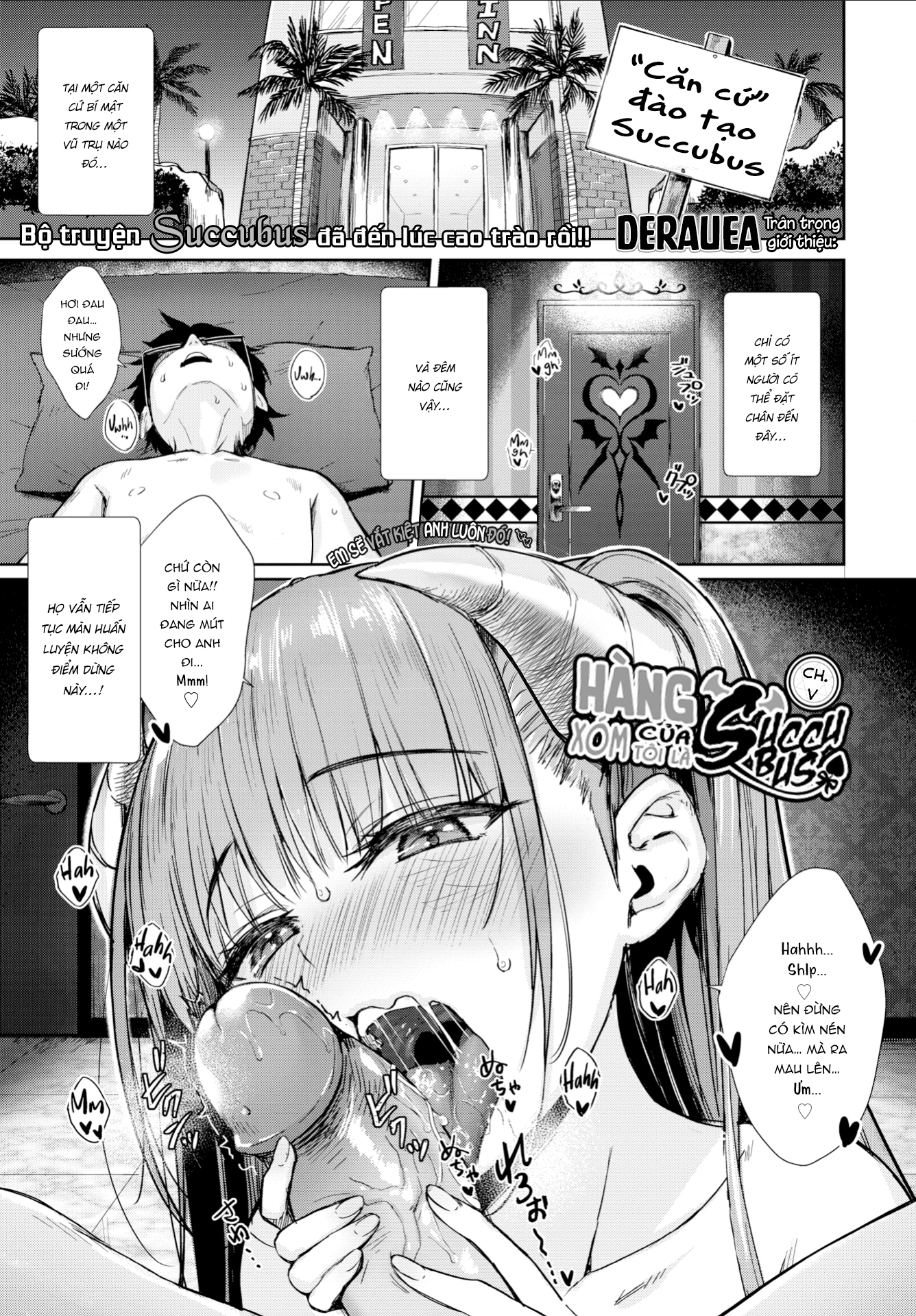 Đọc truyện hentai Hàng xóm của tôi là Succubus - Chap 5