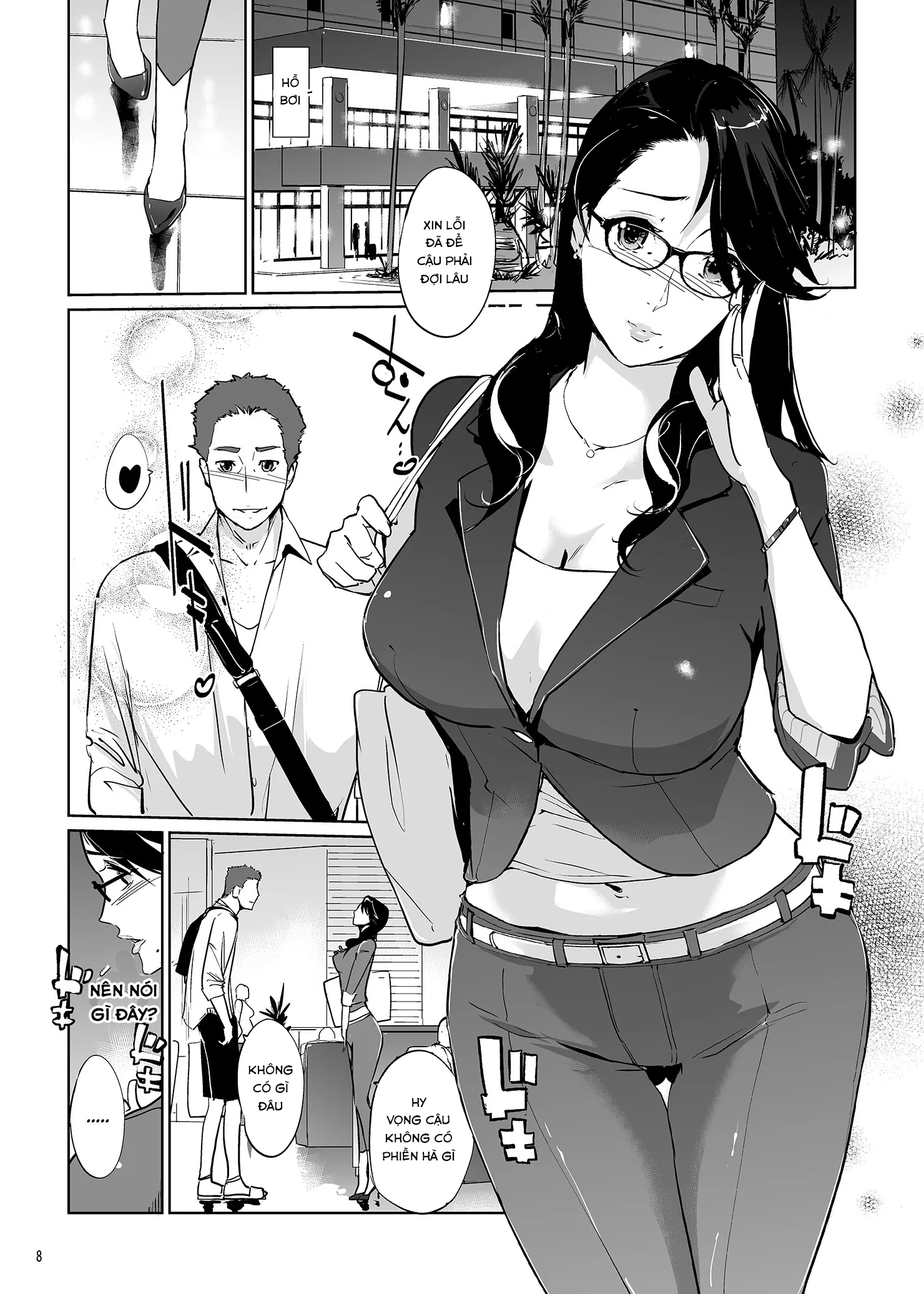 Đọc truyện hentai NTR Midnight Pool - Chap 1