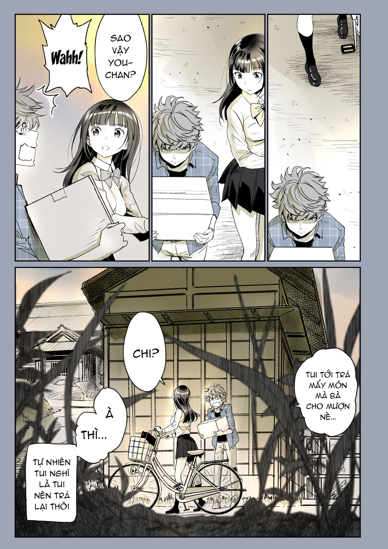 Đọc truyện hentai Futari no aishou - Prologue