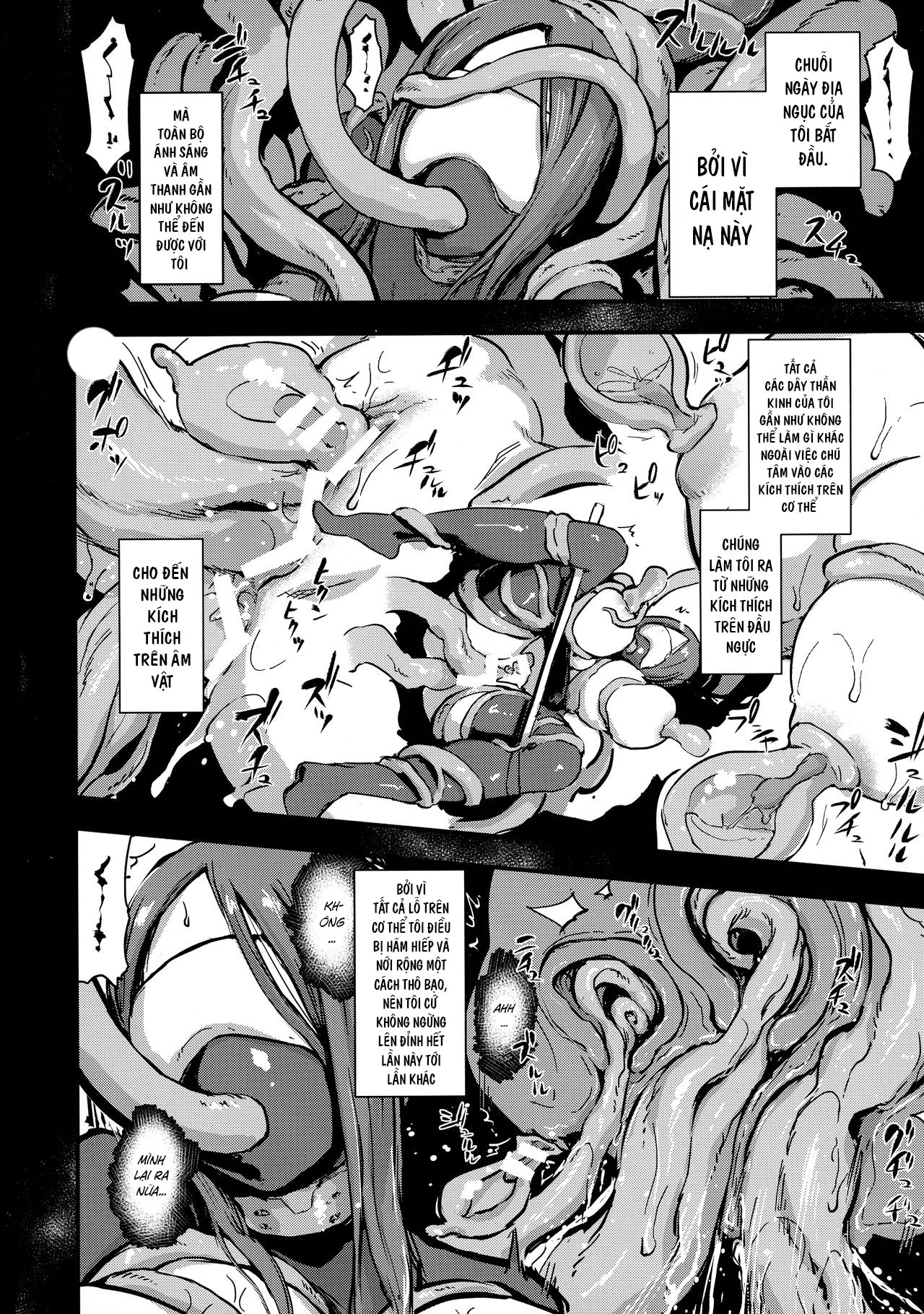 Đọc truyện hentai Majuu Teikoku Hishi Chuu Otto no Tame ni Kairaku Goumon ni Taeru Boukoku no Ouhi 2 - Oneshot