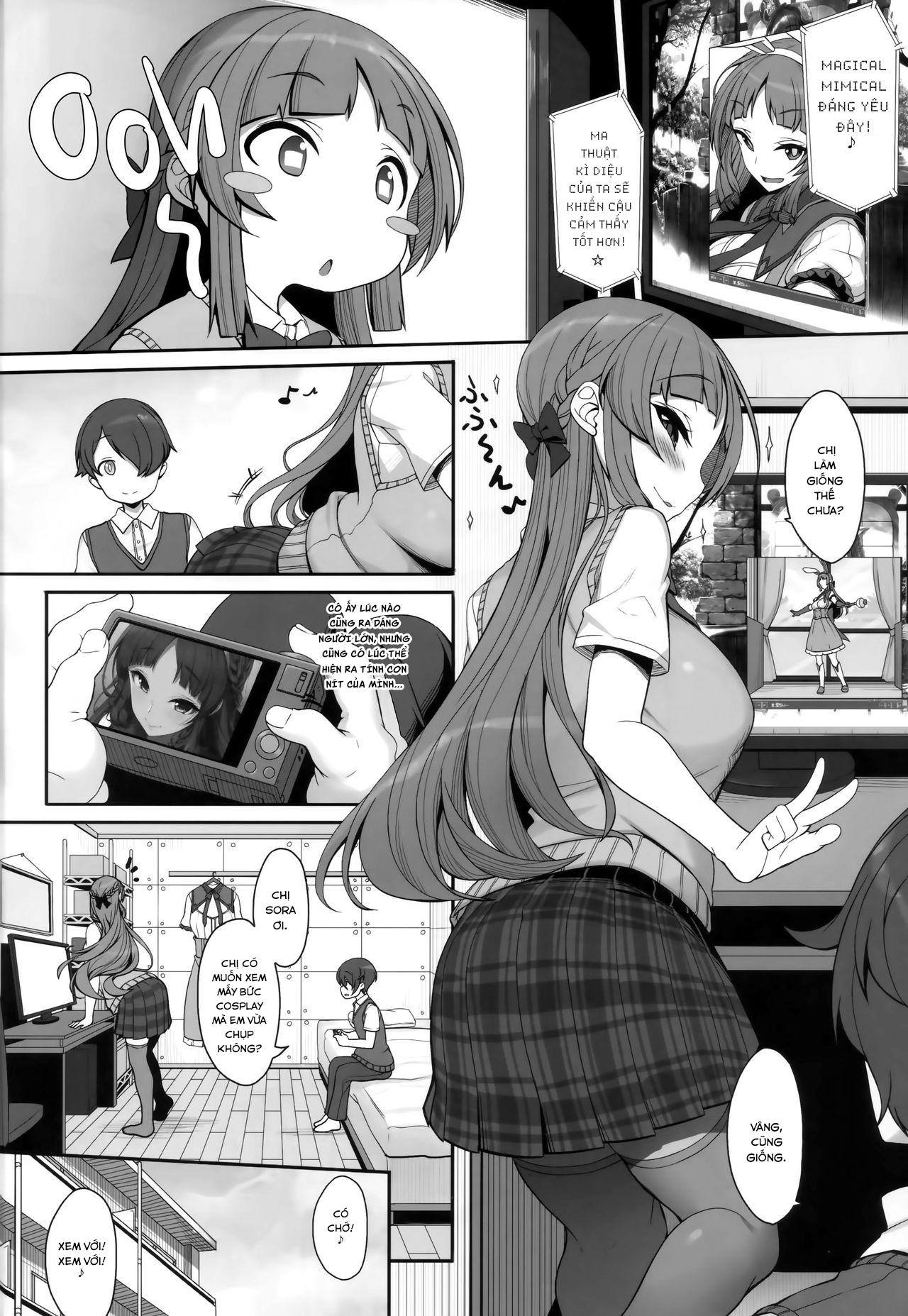Đọc truyện hentai Ane sora moyou - Oneshot sếch phê