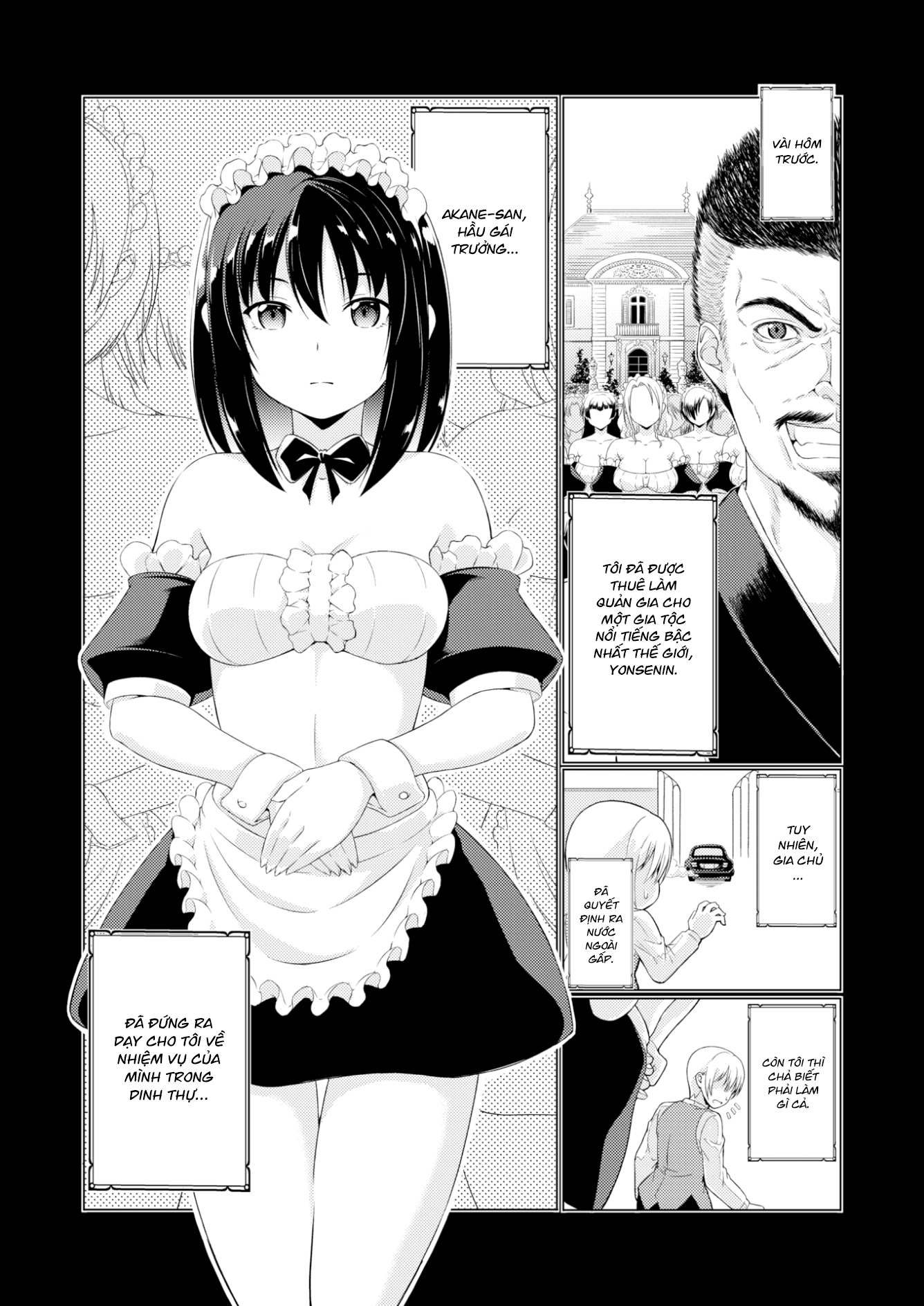 Đọc truyện hentai Khóa Huấn Luyện Của Nàng Hầu - Oneshot