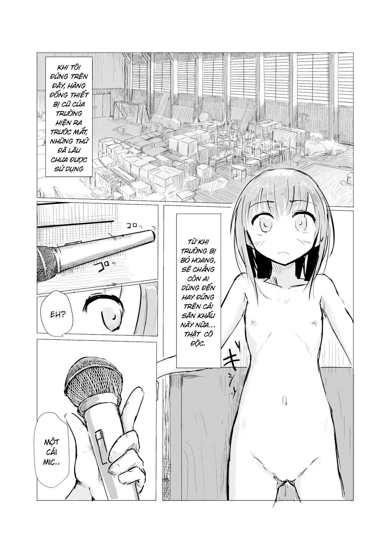 Đọc truyện hentai Cô gái và ngôi trường bị bỏ hoang - Chap 4