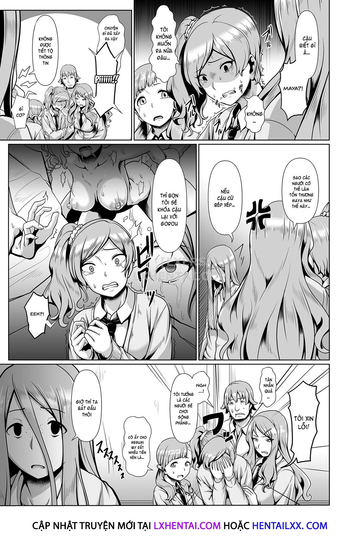 Đọc truyện hentai Sakare Seishun!! Ragai Katsudou - Chap 3