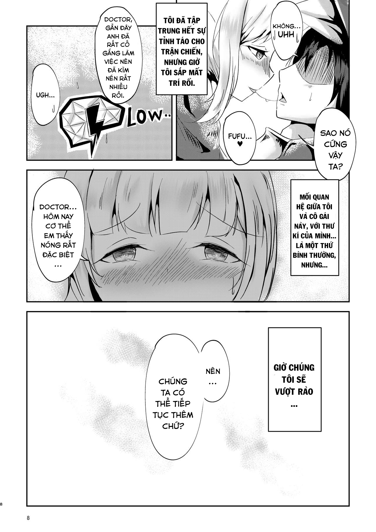 Đọc truyện hentai Majime (?) na Kanojo no Souai Bolt - Oneshot